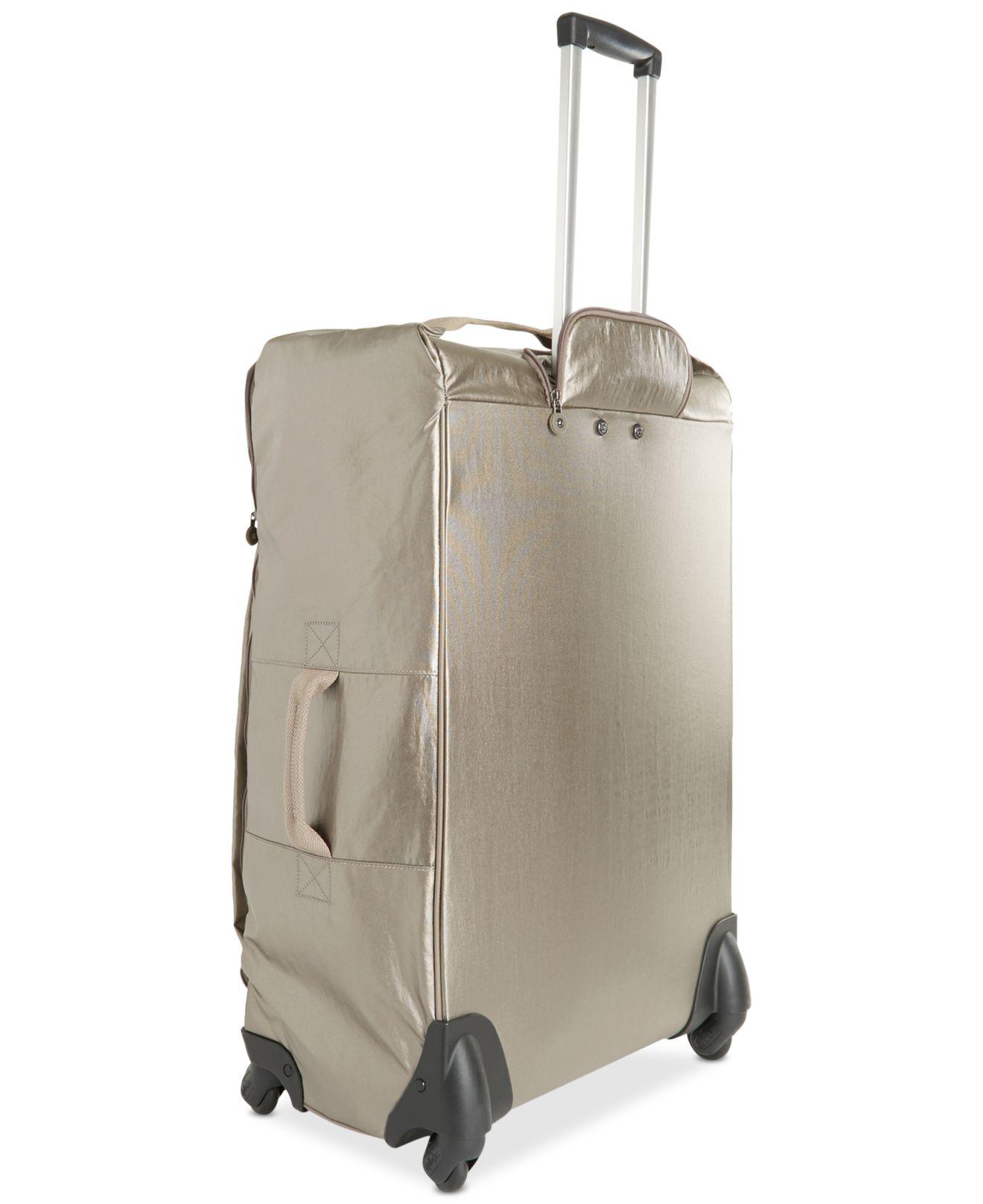 Kipling Synthetic Darcey Extralarge Metallic Rolling Luggage Lyst
