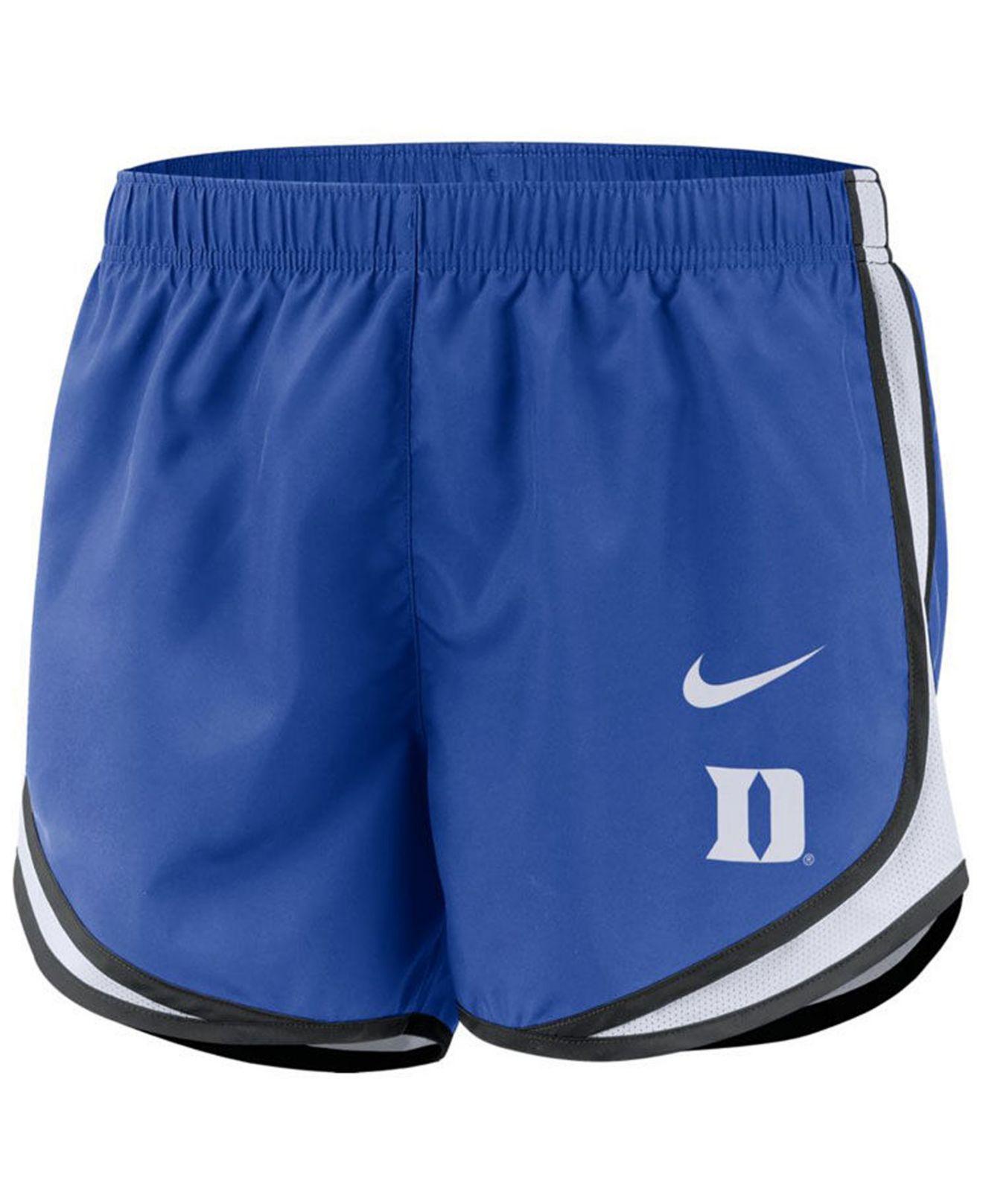 purple and blue nike shorts