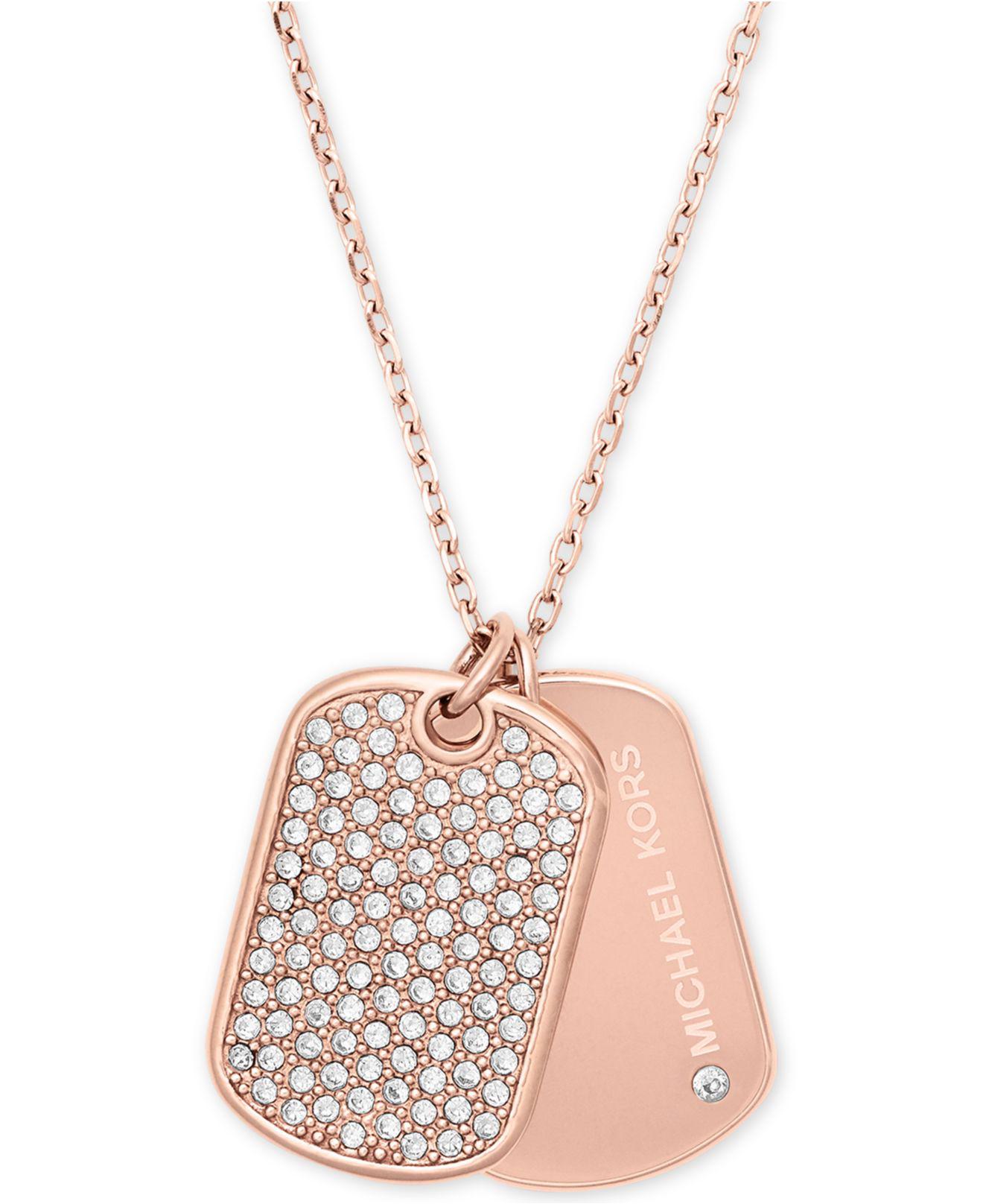The Rose Gold Collection Dog Tags