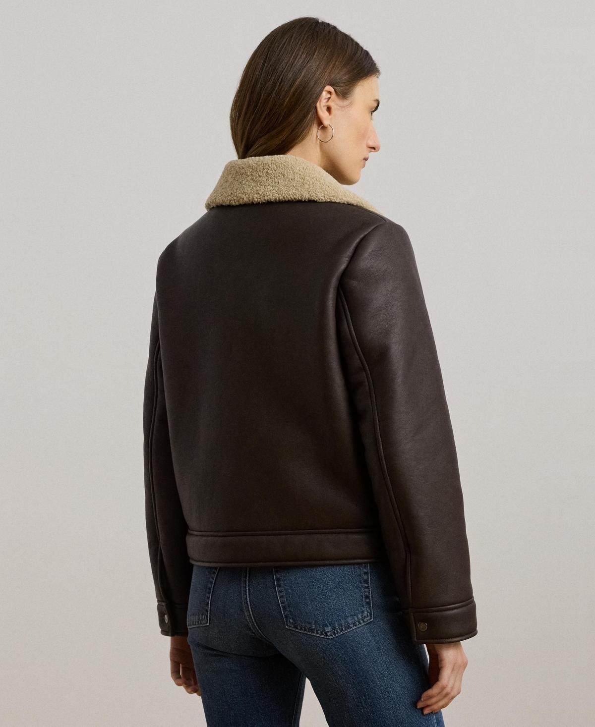 Ralph Lauren Macy's Shearling Coats Ralph Lauren Fleece