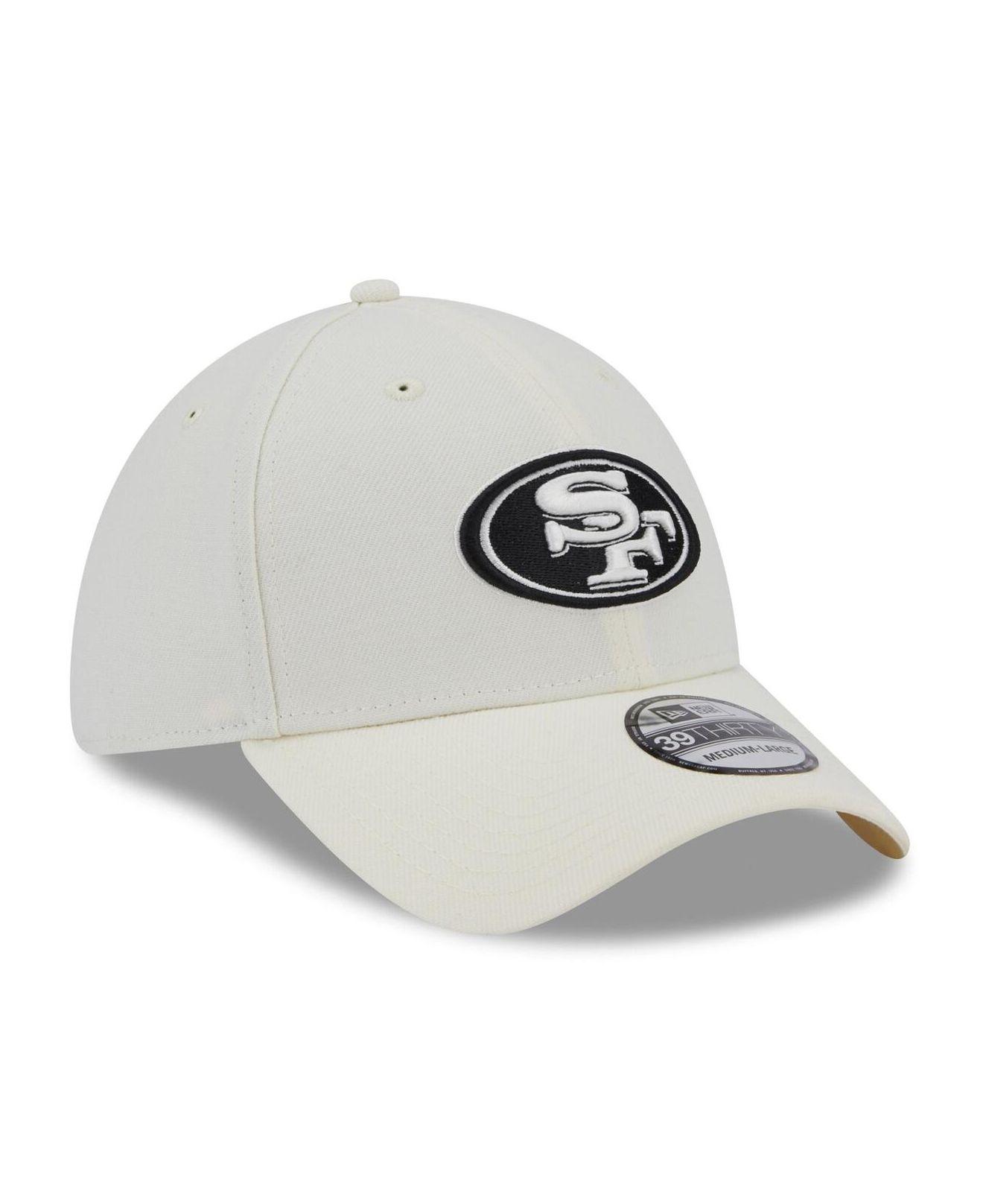 KTZ San Francisco 49ers Tonal Heat 39thirty Cap in White for Men