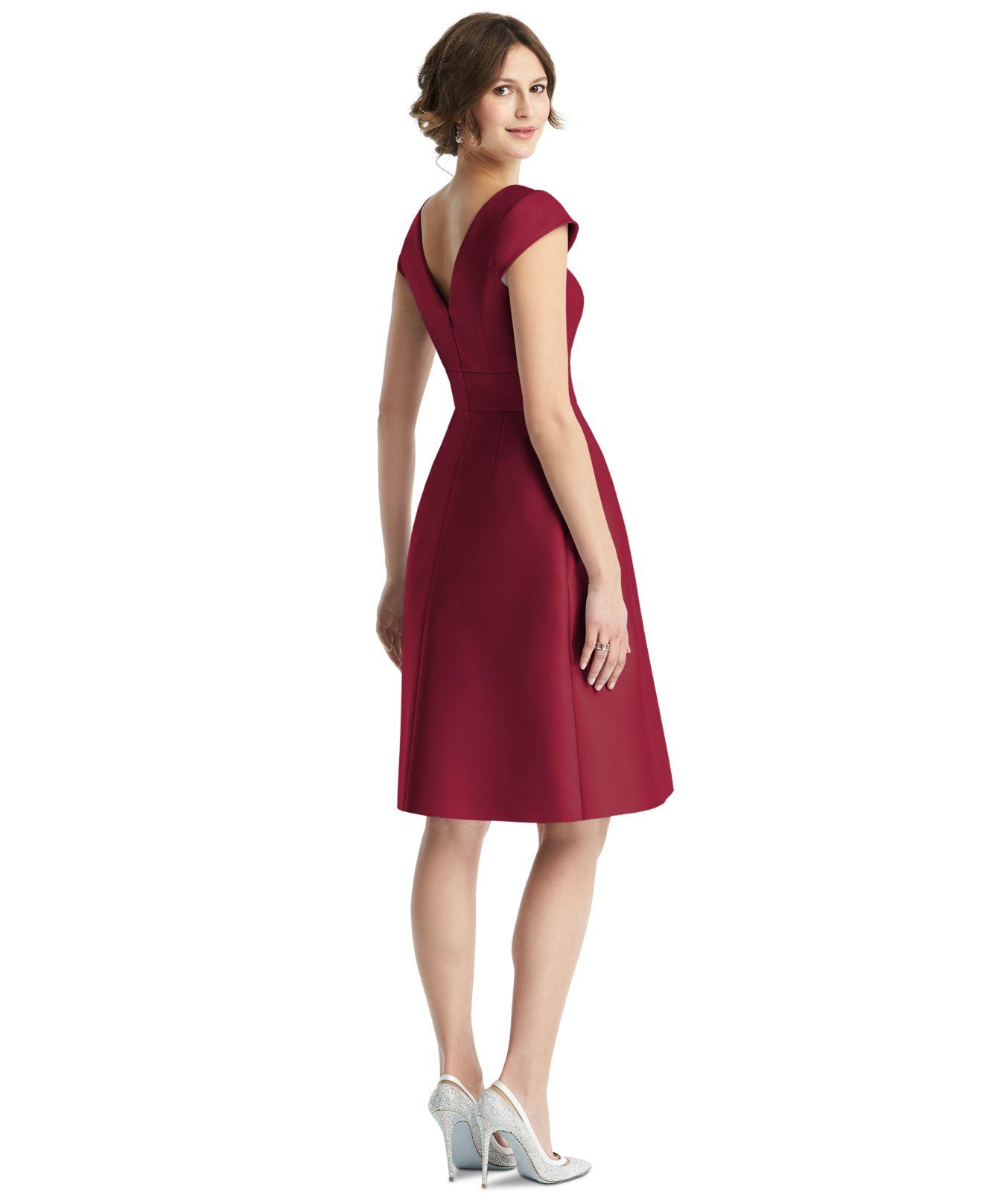 Alfred sung cheap red dress
