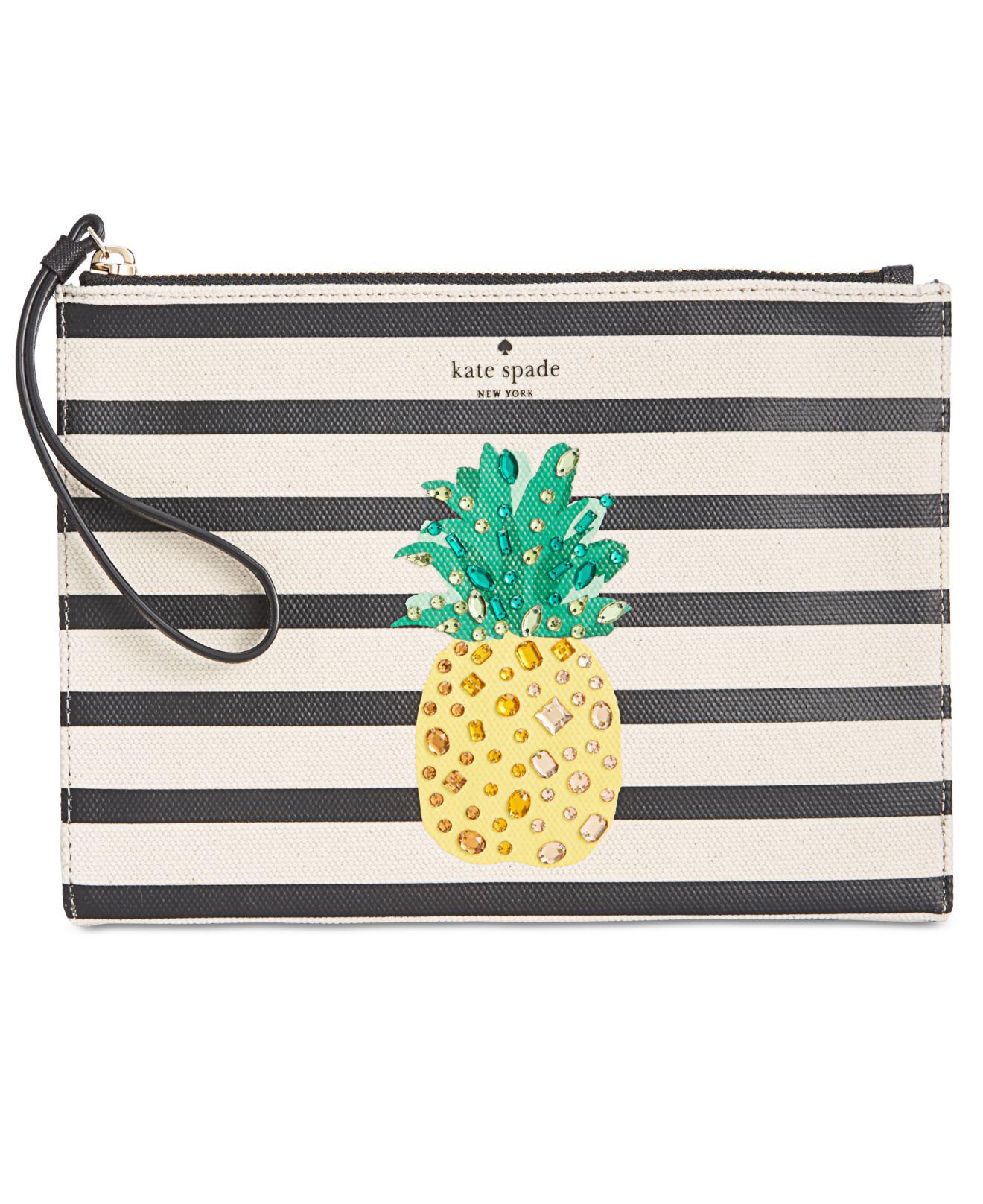 kate spade pineapple purse