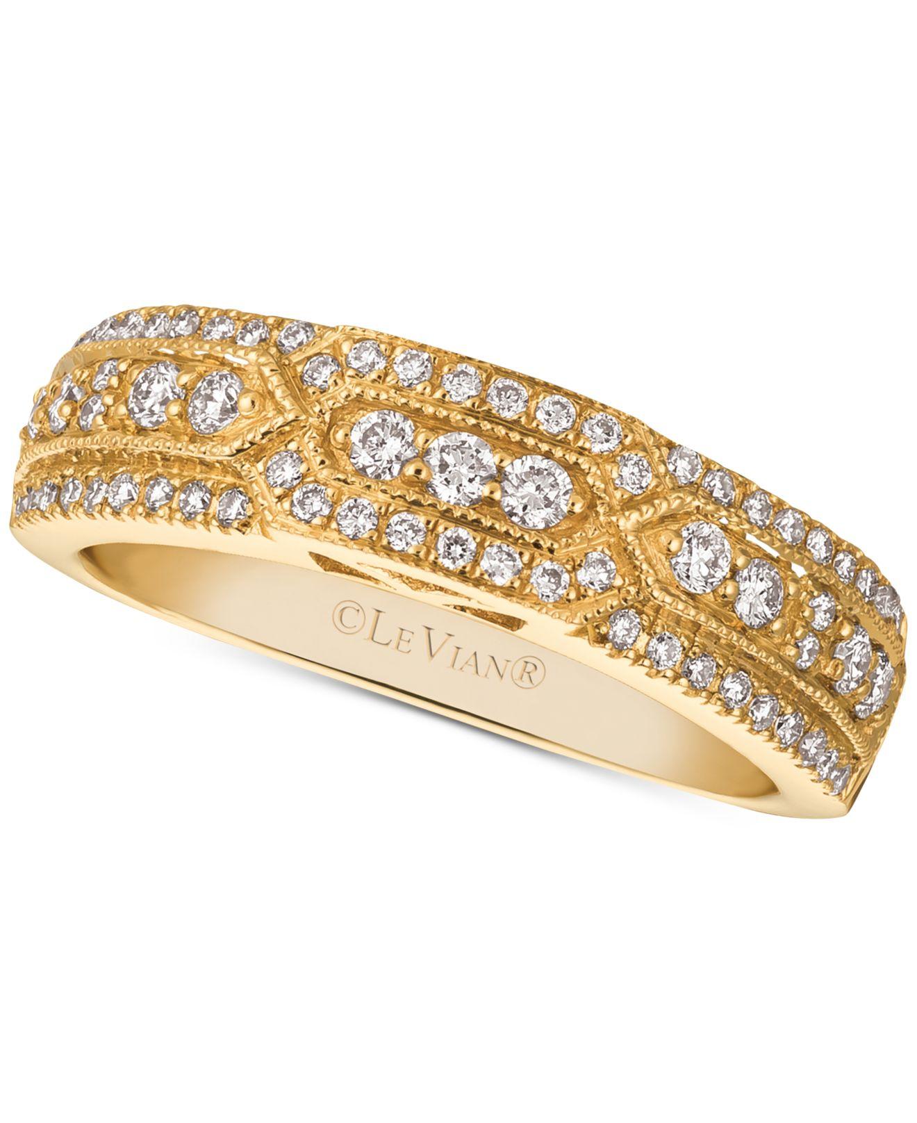 Le Vian ® Vanilla Diamond® Ring Band (3/8 Ct. T.w.) In 14k Gold in