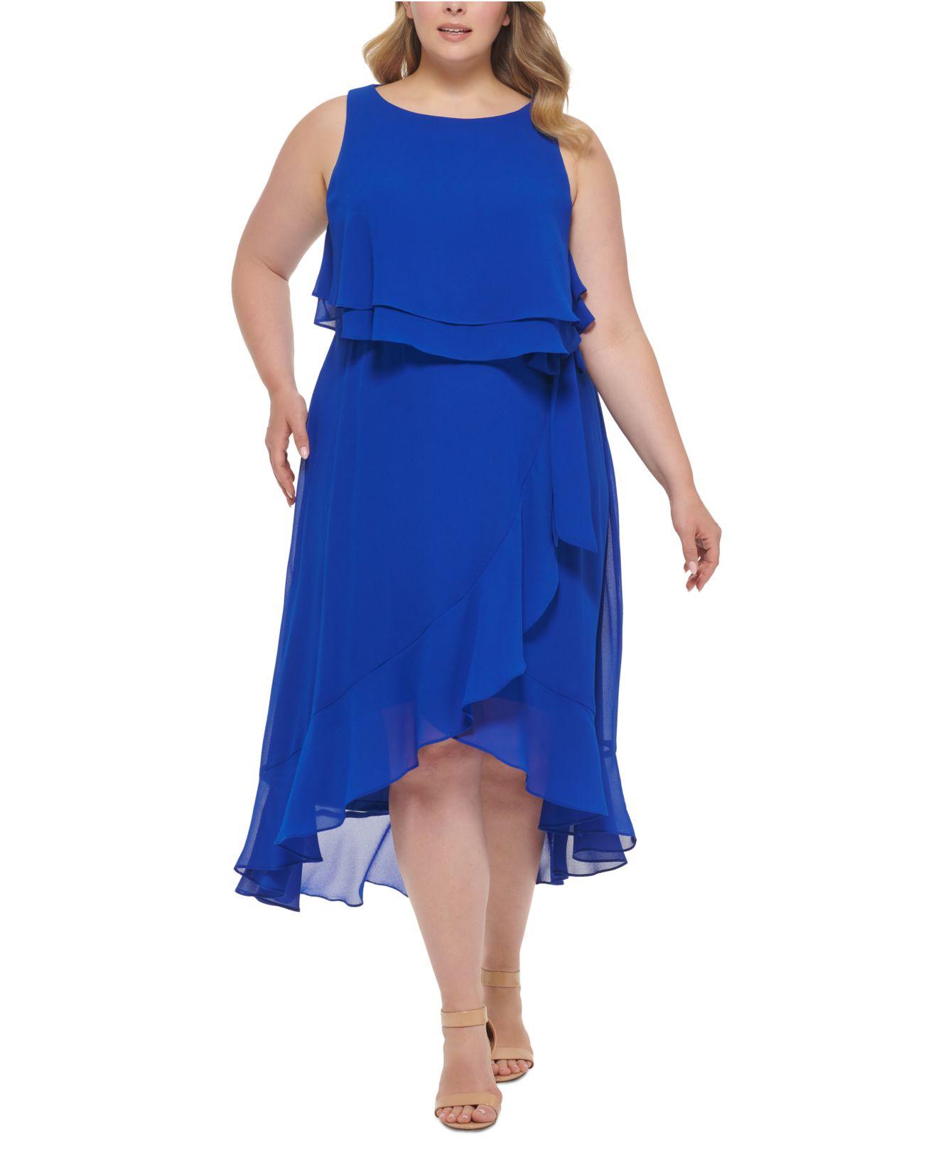 Jessica howard plus sale size long formal dresses