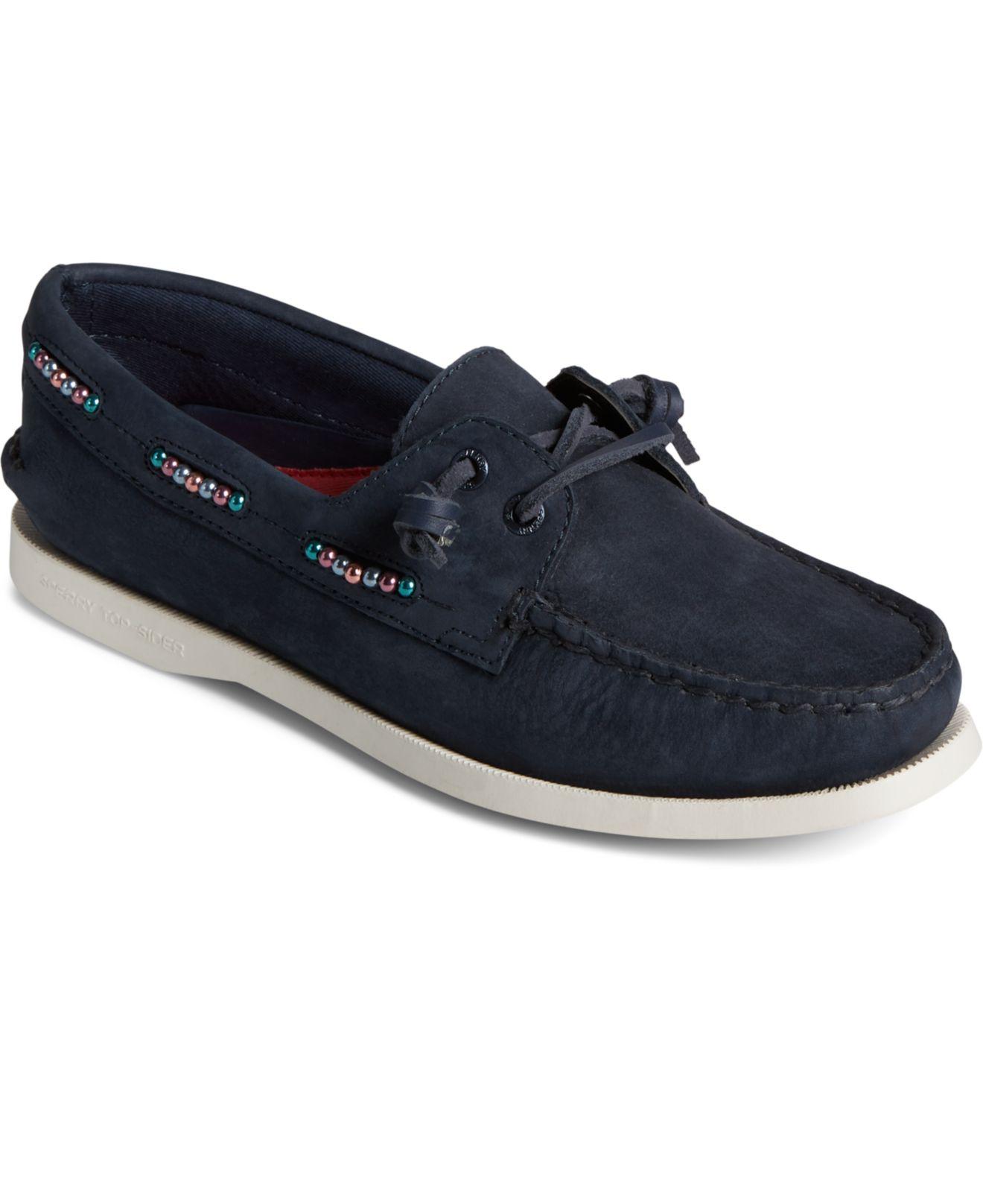 Boat Shoes Sperry Top-Sider Gold Authentic Original 2-Eye Brown