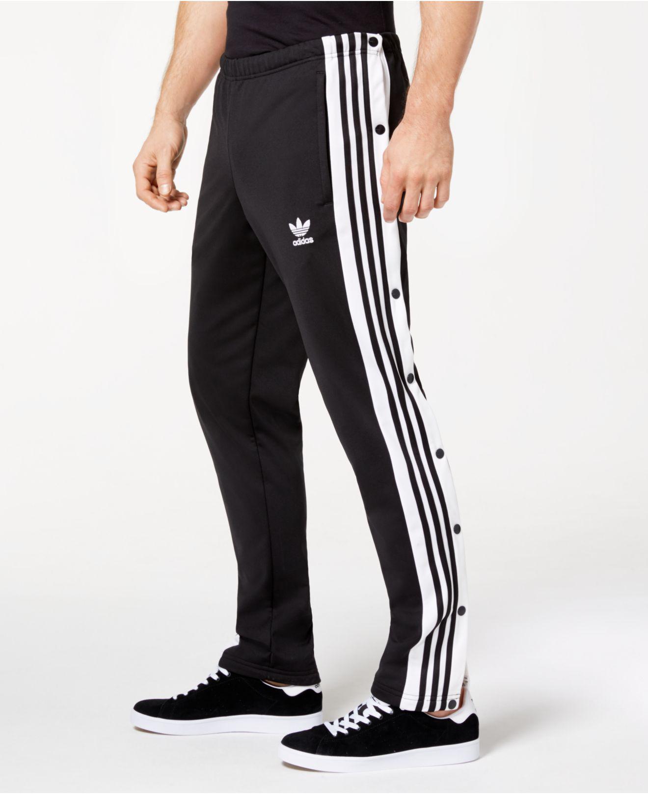 adidas Synthetic Men's Adibreak Tearaway Pants in Black for Men | Lyst  Canada