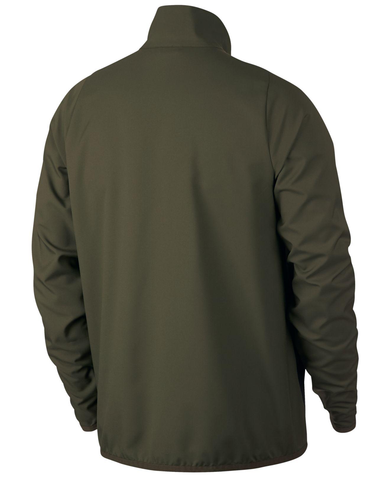 men's dry woven training jacket