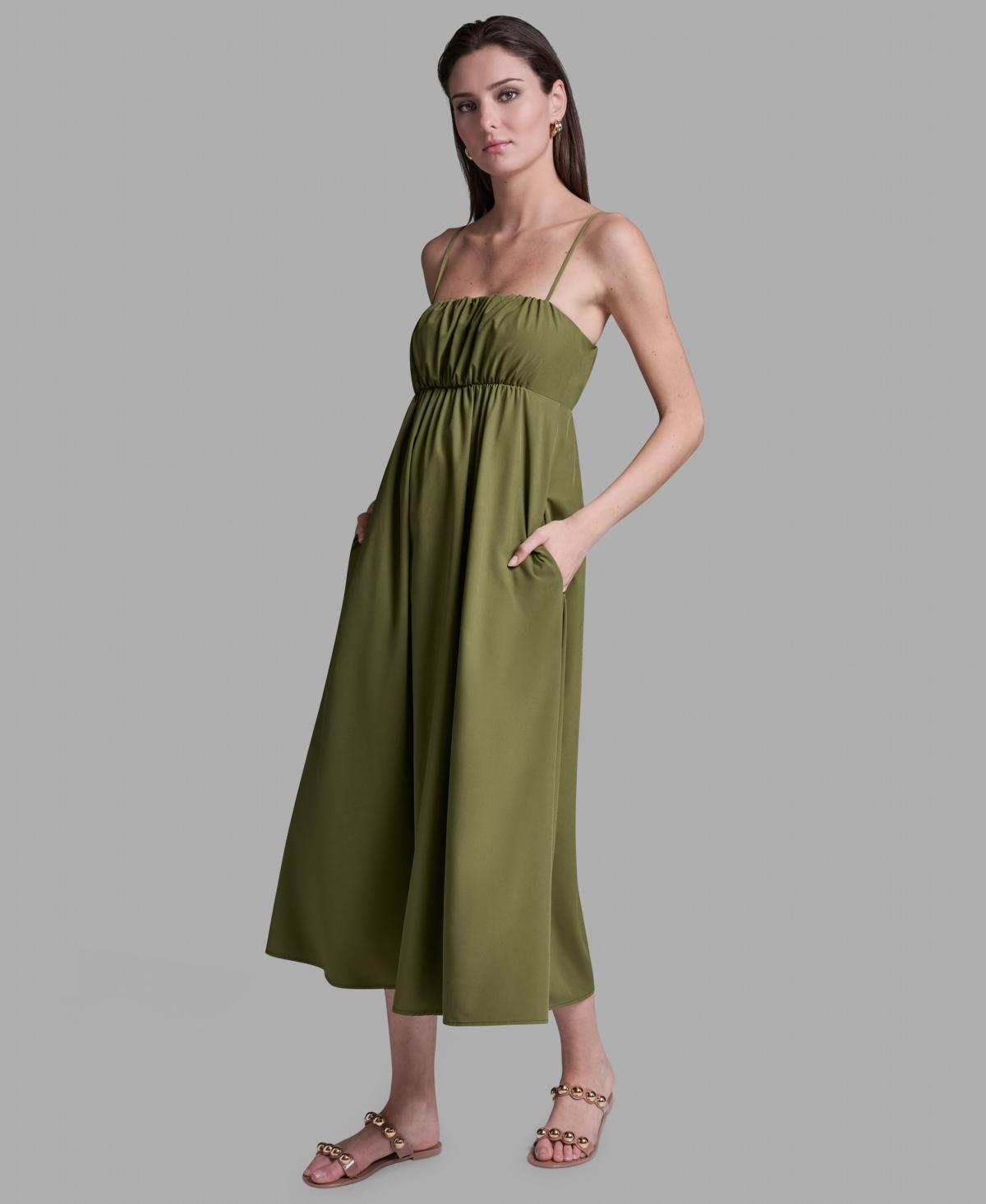 slim fit dress slacks BCBG Maxazria army green Size S dress – Share the Love Consignment main image 1
