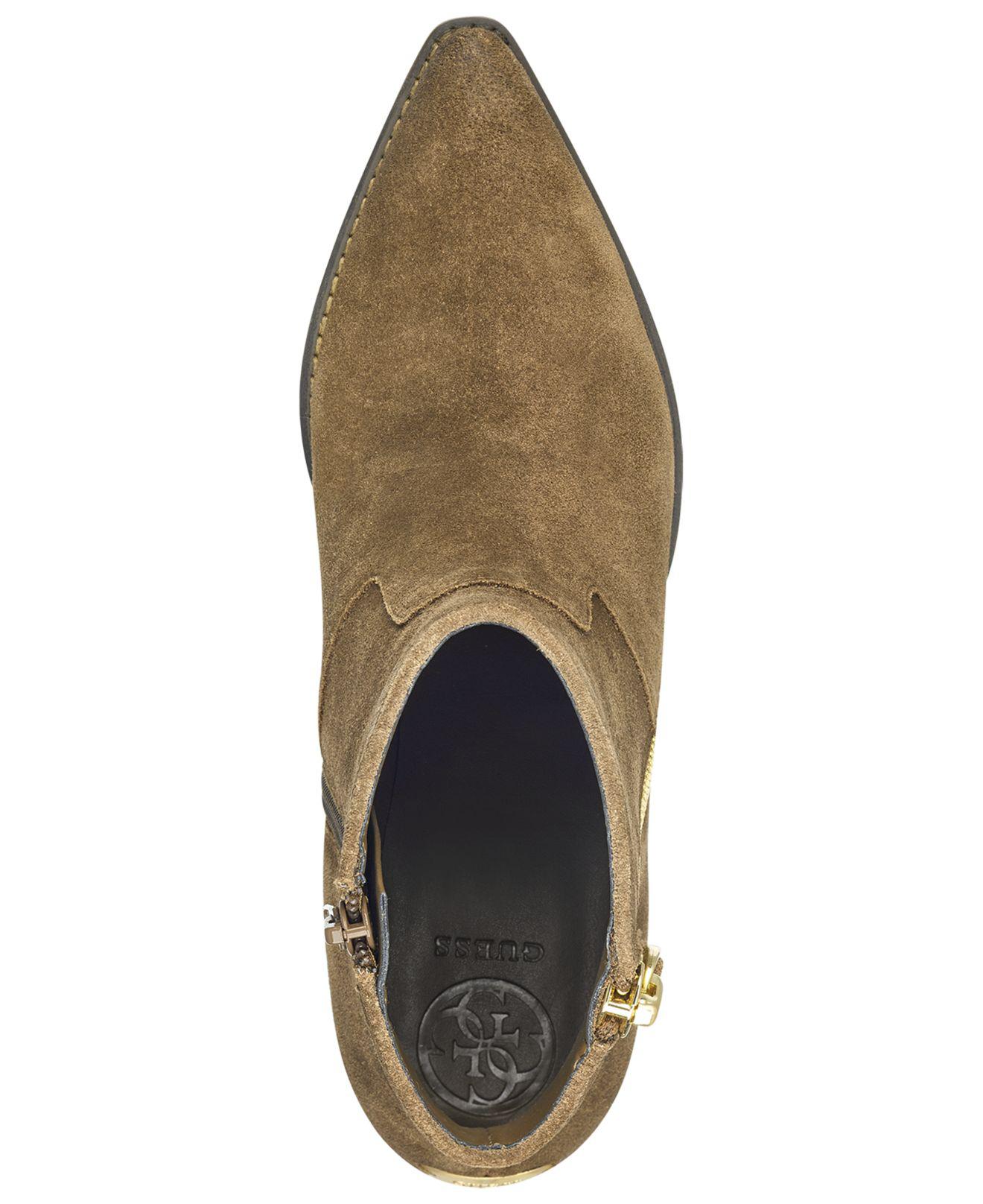 guess women's nalony western booties