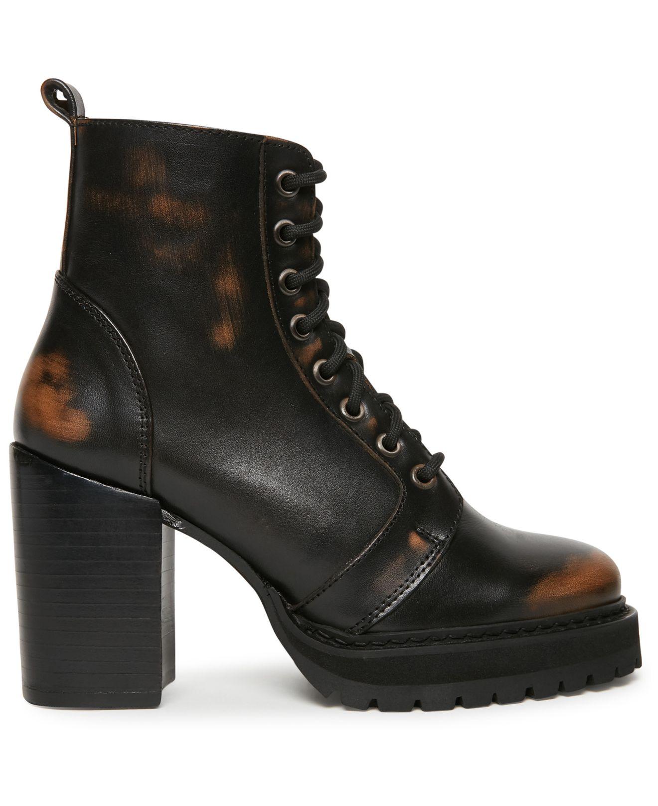 catherine lace up lug sole boot wide width available