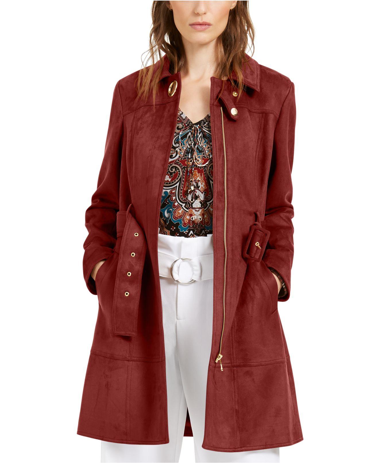 inc faux suede jacket