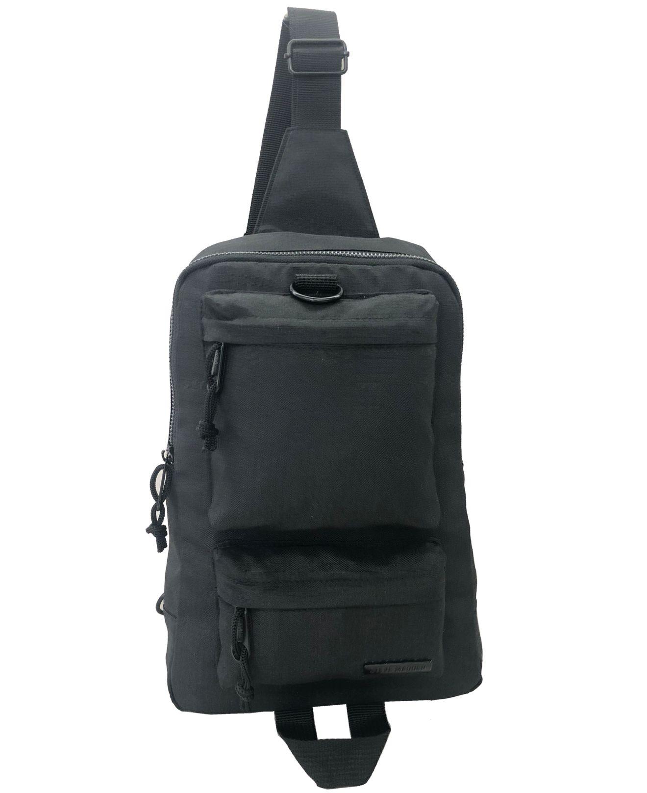 steve madden black sling bolsa