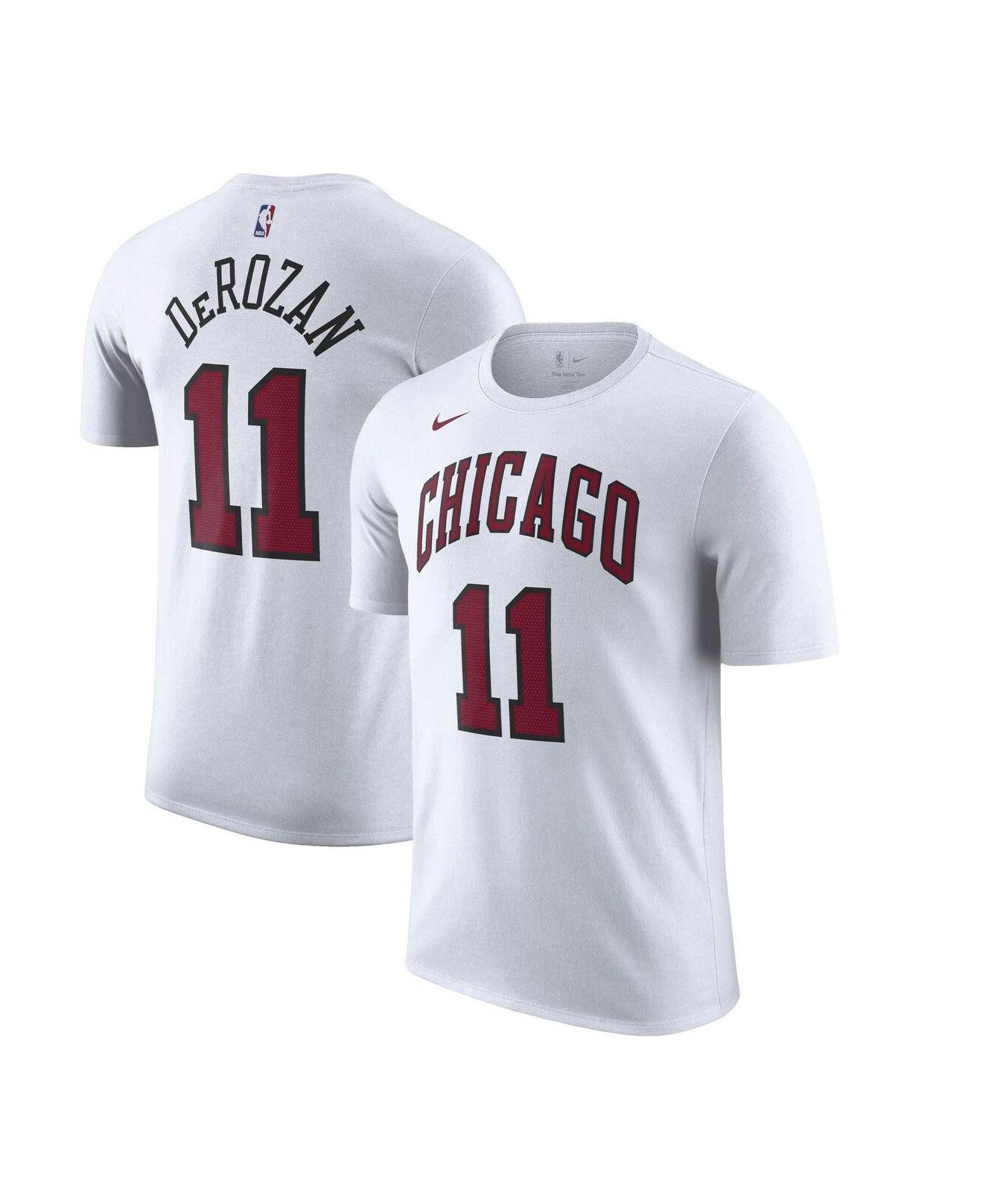 Nike Demar Derozan White Chicago Bulls 2022/23 City Edition Name And Number Tshirt for Men Lyst