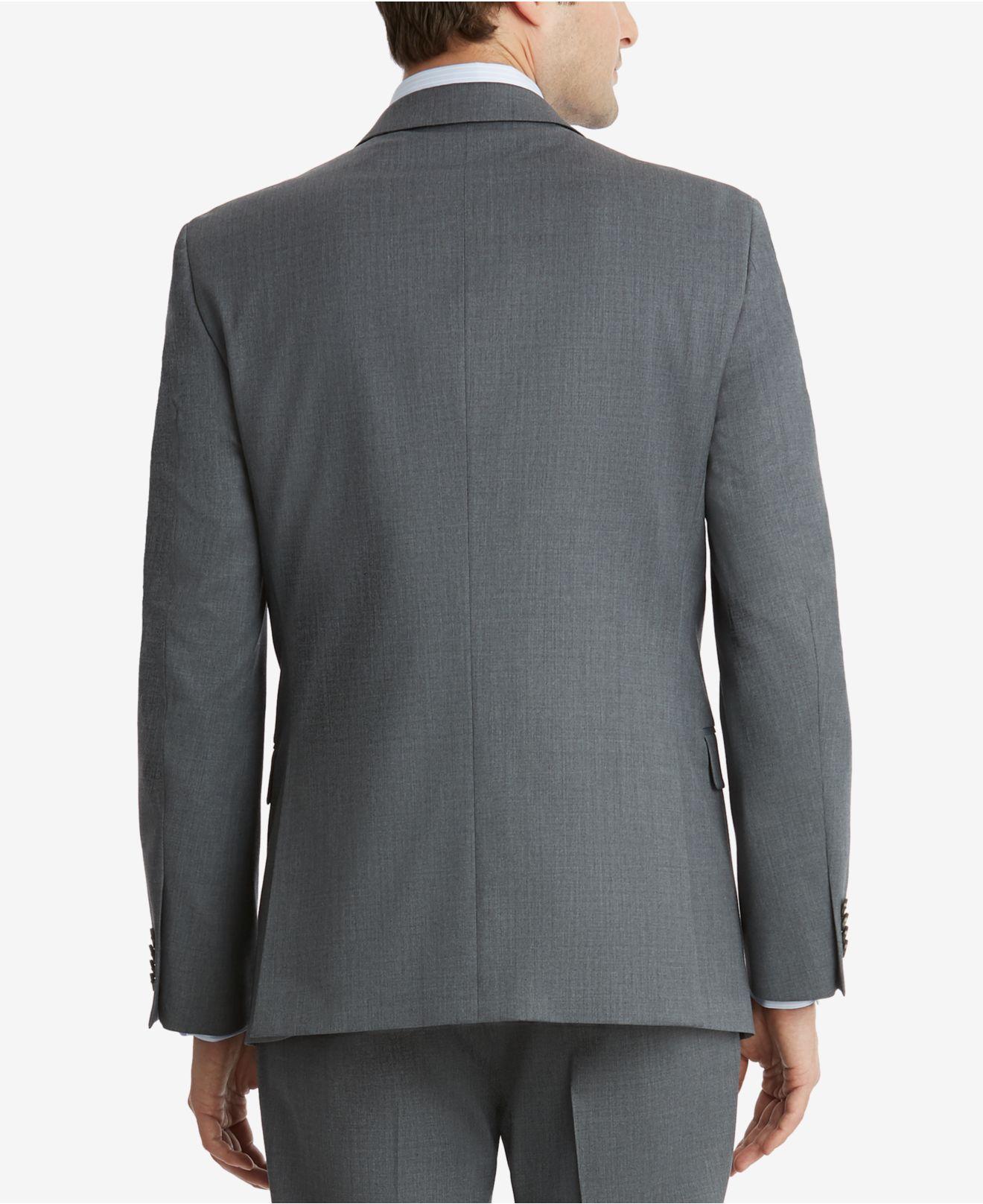 Tommy Hilfiger Wool Modern-fit Th Flex Stretch Suit Jackets in Grey (Gray)  for Men | Lyst
