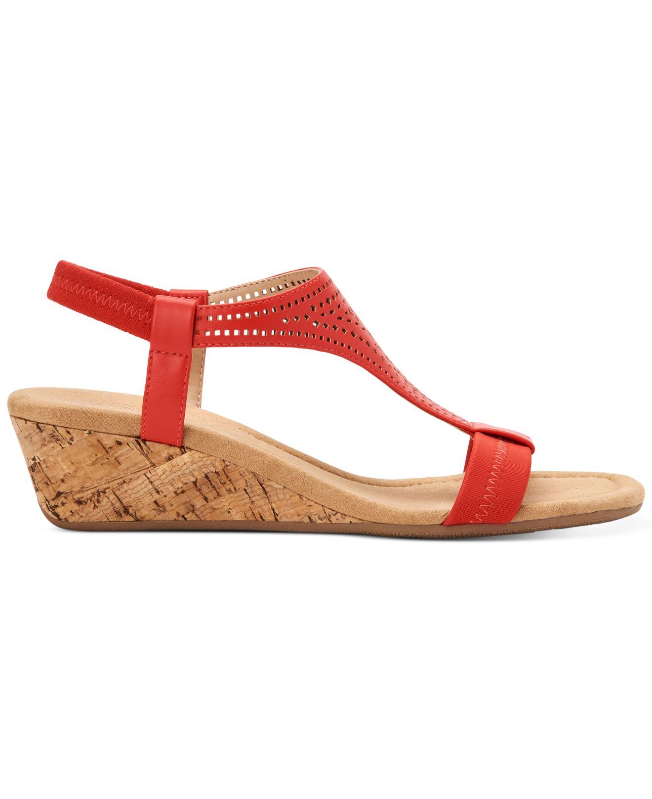 Alfani step n flex wedge sandal Clearance