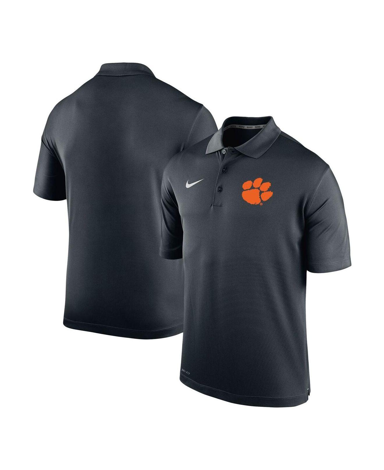clemson nike golf polo