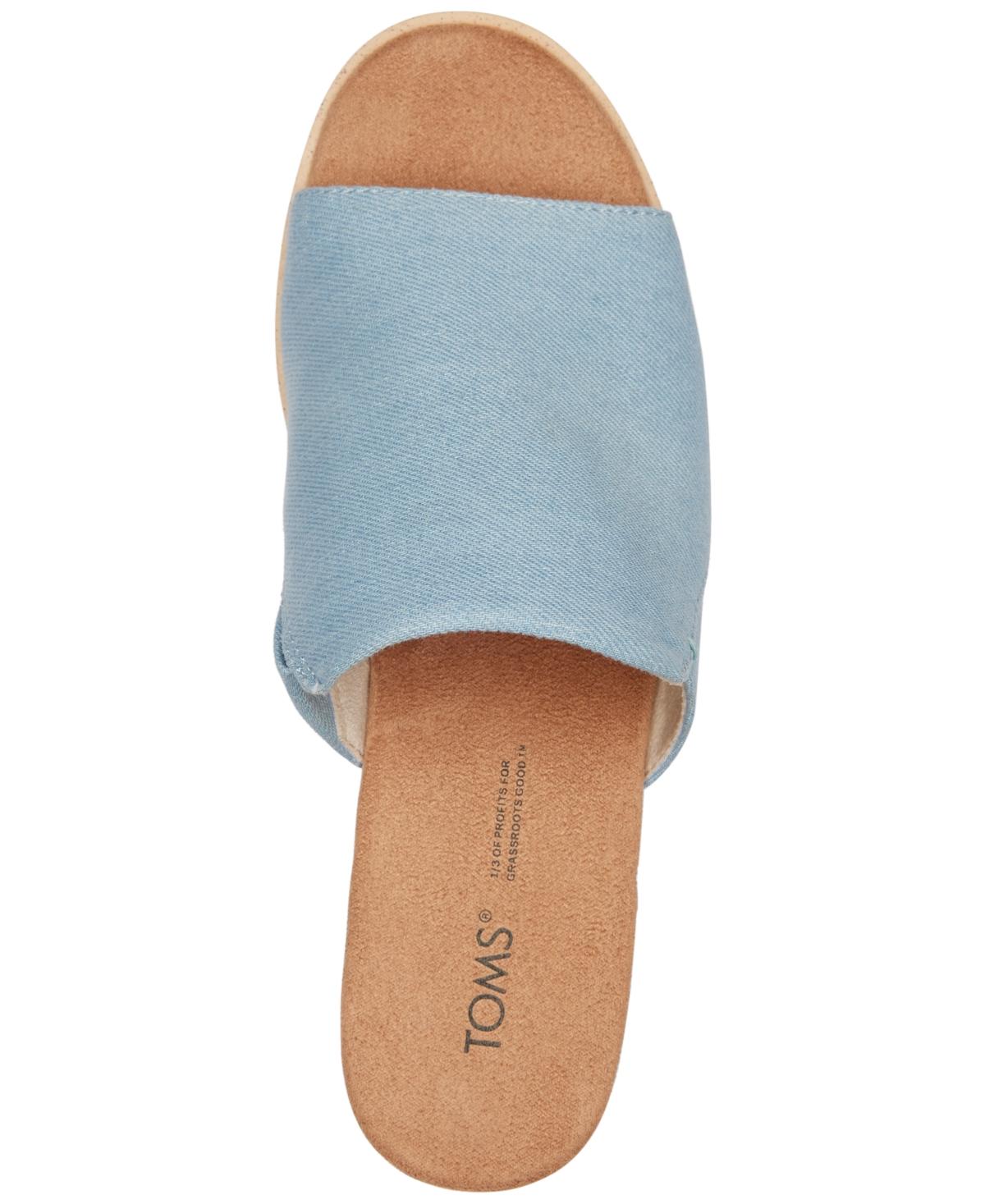 Mule slippers with online wedge heel