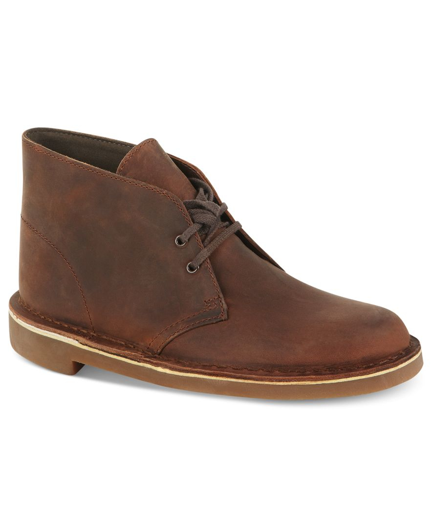 Clarks Men's Bushacre 2 Chukka Boots in Brown for Men (grey suede ...