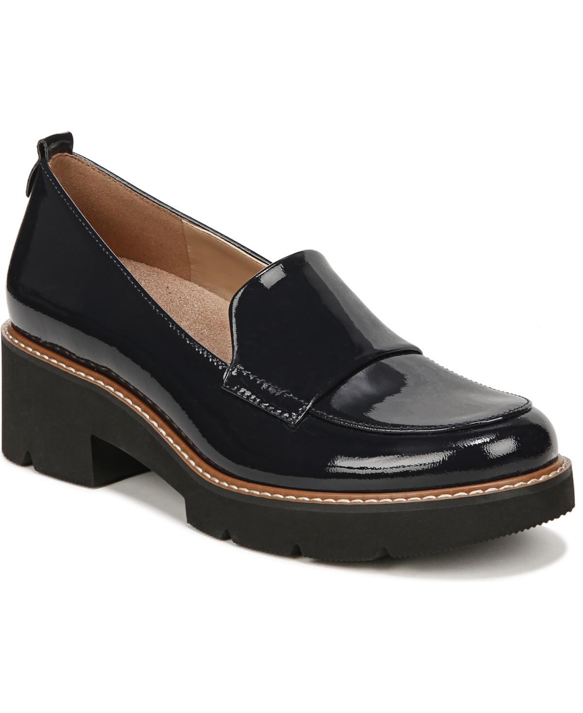 naturalizer black patent loafers
