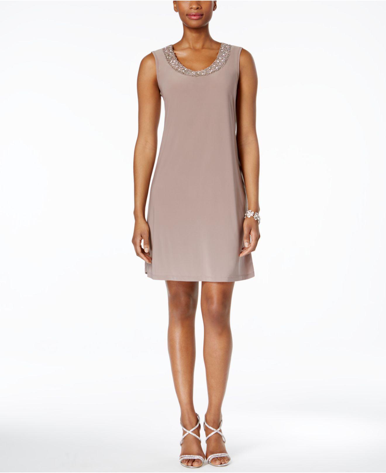 sheath dress with duster jacket