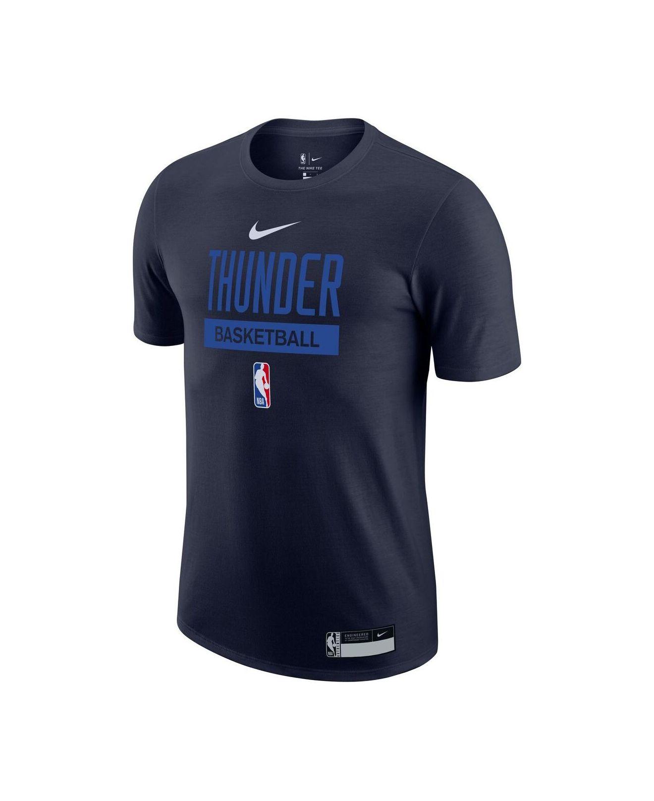 Nike Navy Oklahoma City Thunder 2022/23 Legend On-court Practice Performance  T-shirt in Blue for Men | Lyst