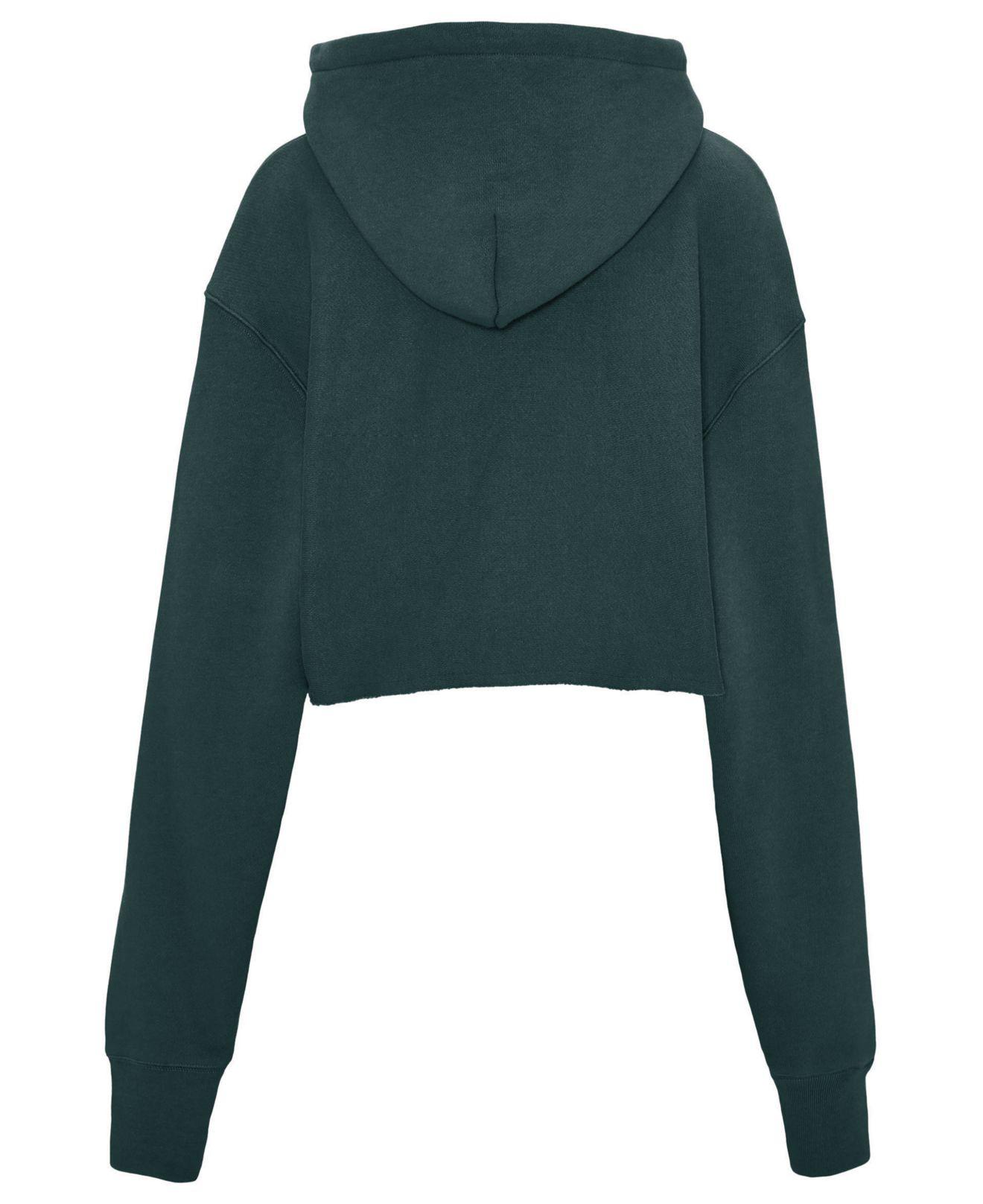 champion reverse weave lakeside green hoodie