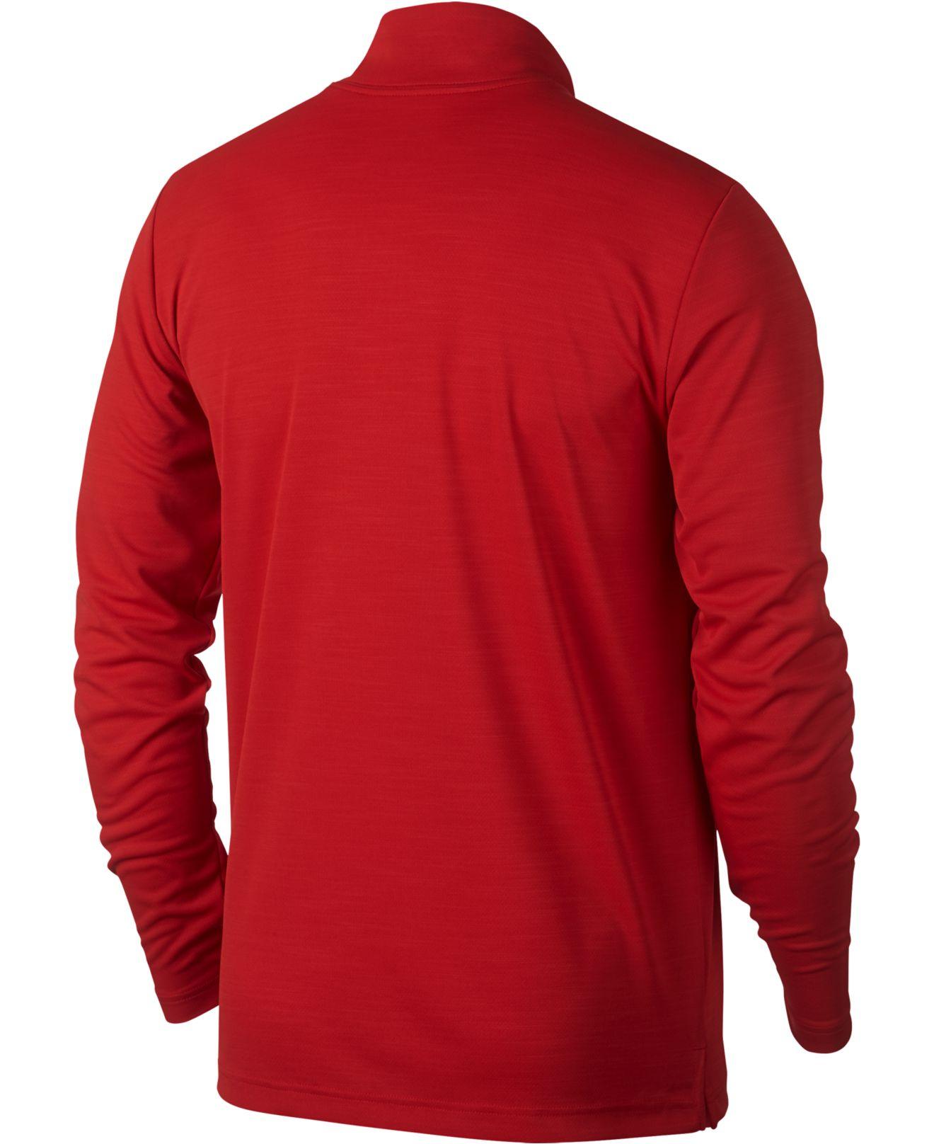 quarter zip training top