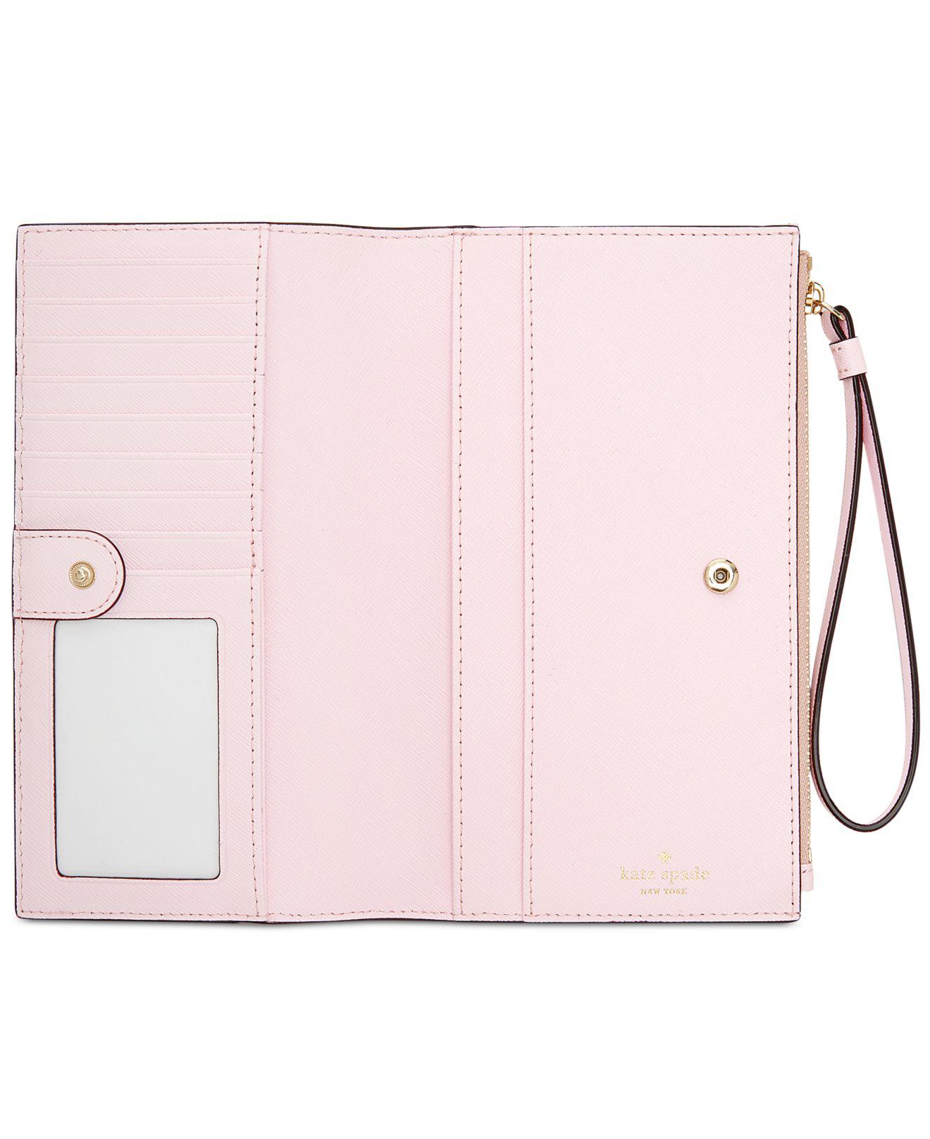 Kate Spade light pink leather wristlet NWT – My Girlfriend's