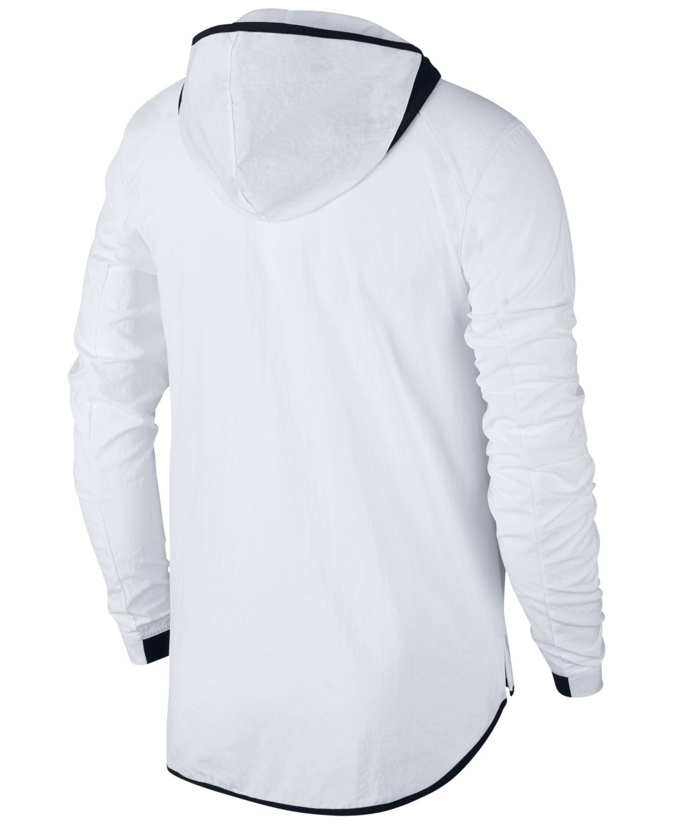 Nike Synthetic Men's Showtime Shield Basketball Jacket in White for Men ...