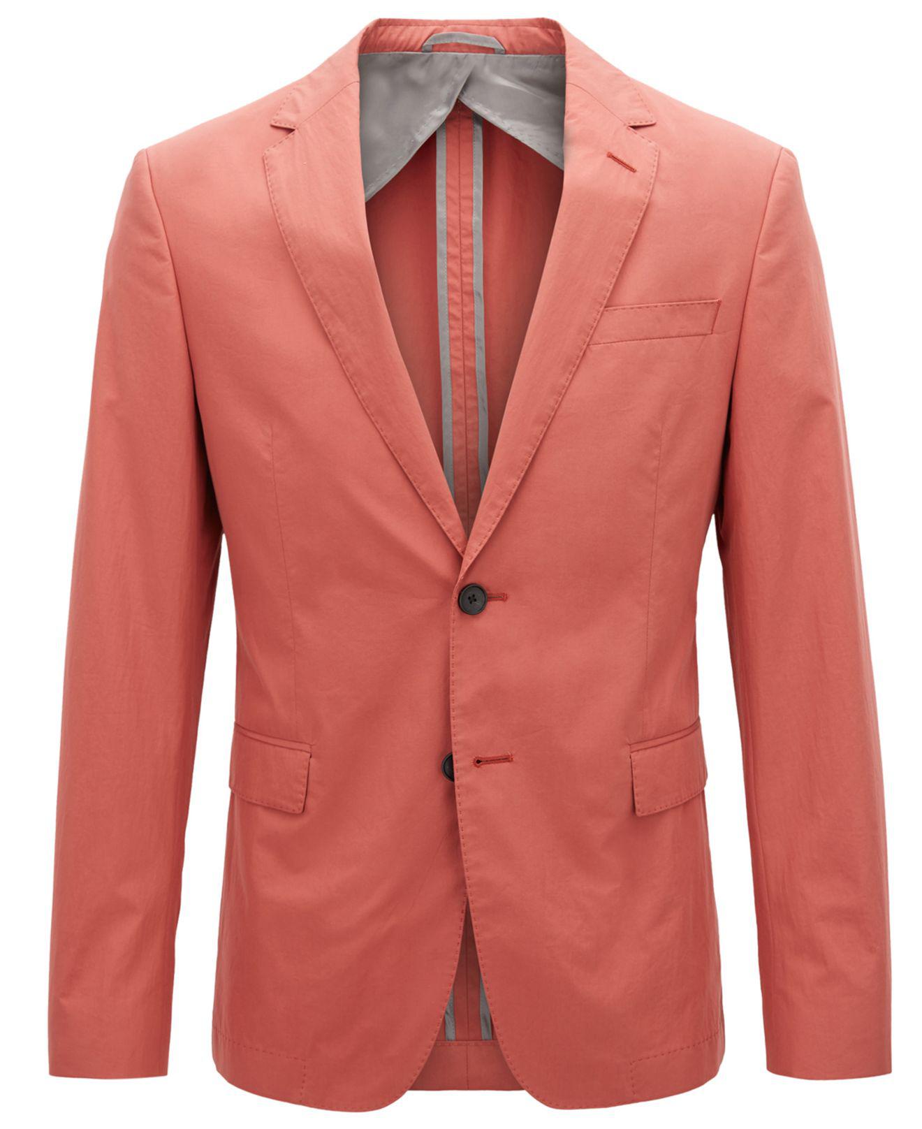 hugo boss red blazer