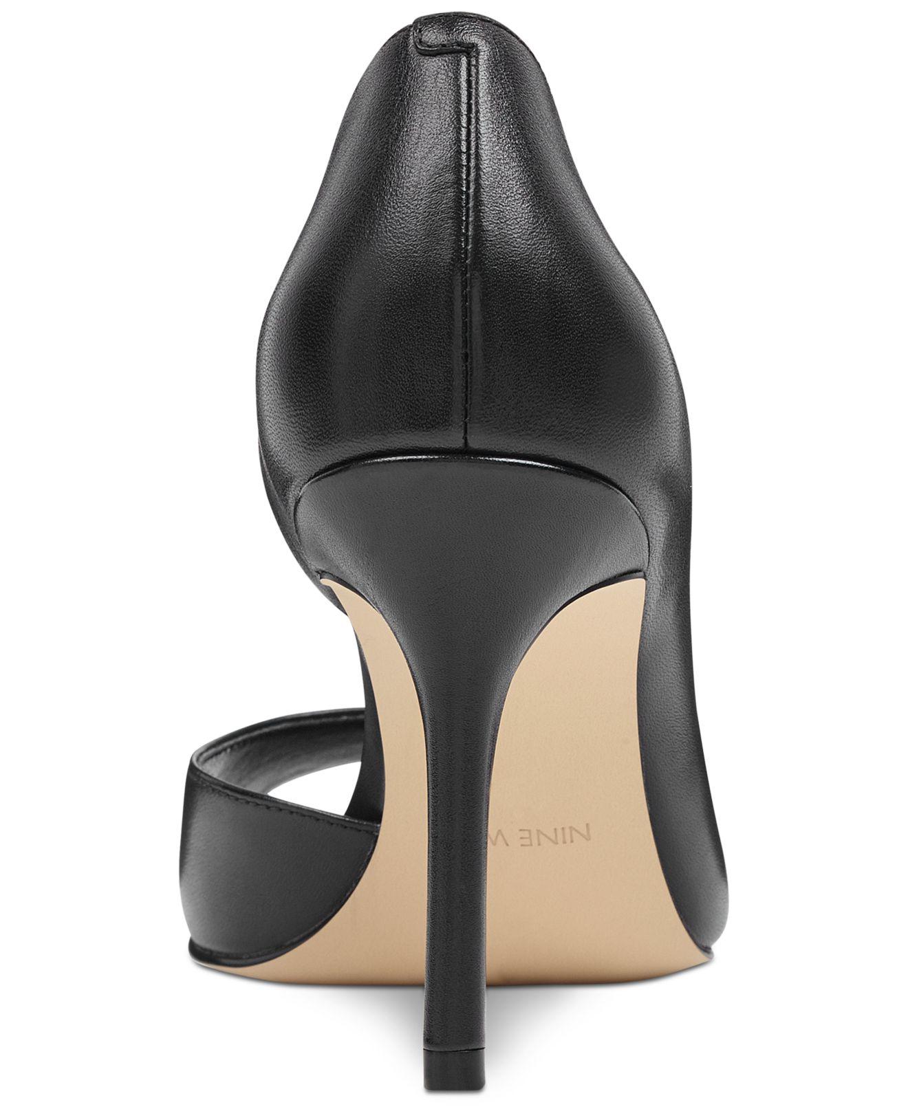 jeff peep toe pumps
