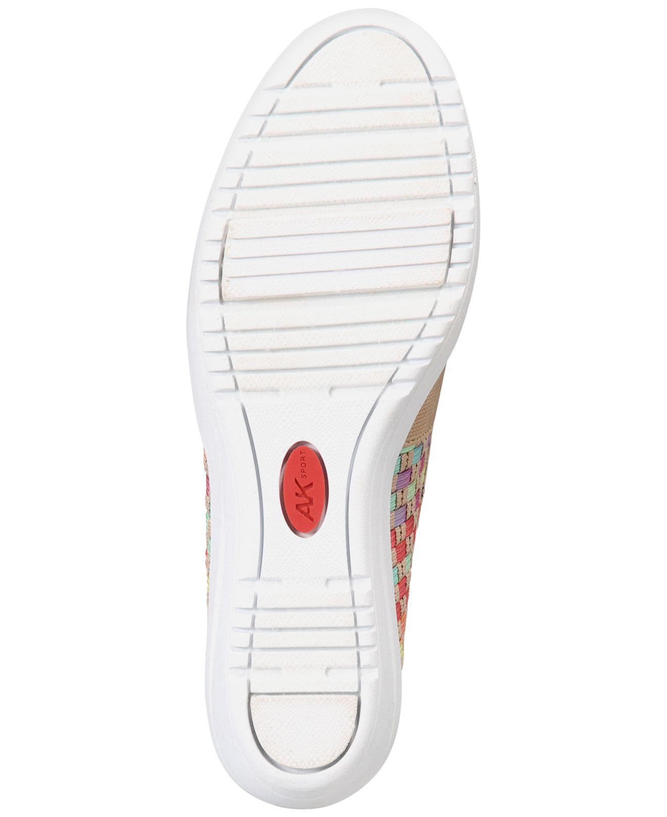 anne klein yourock wedge sneakers