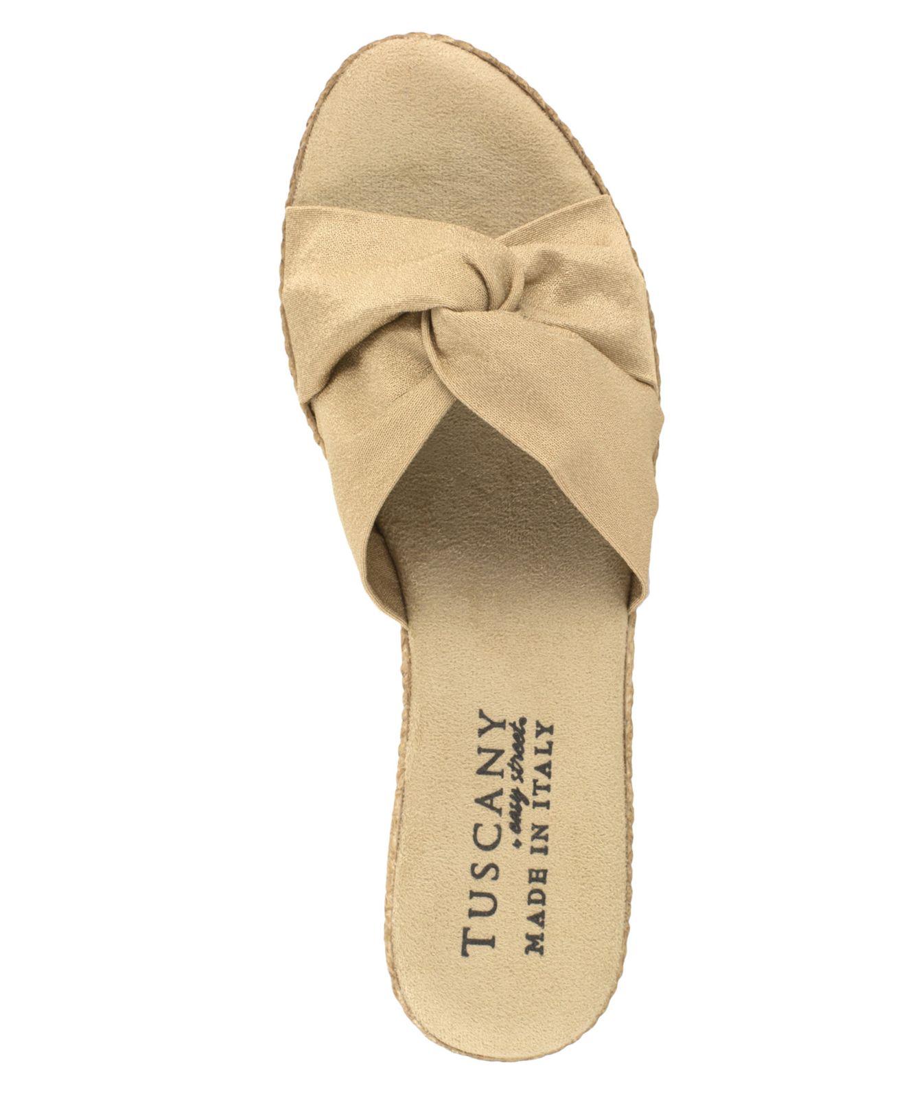tuscany by easy street dinah wedge sandals