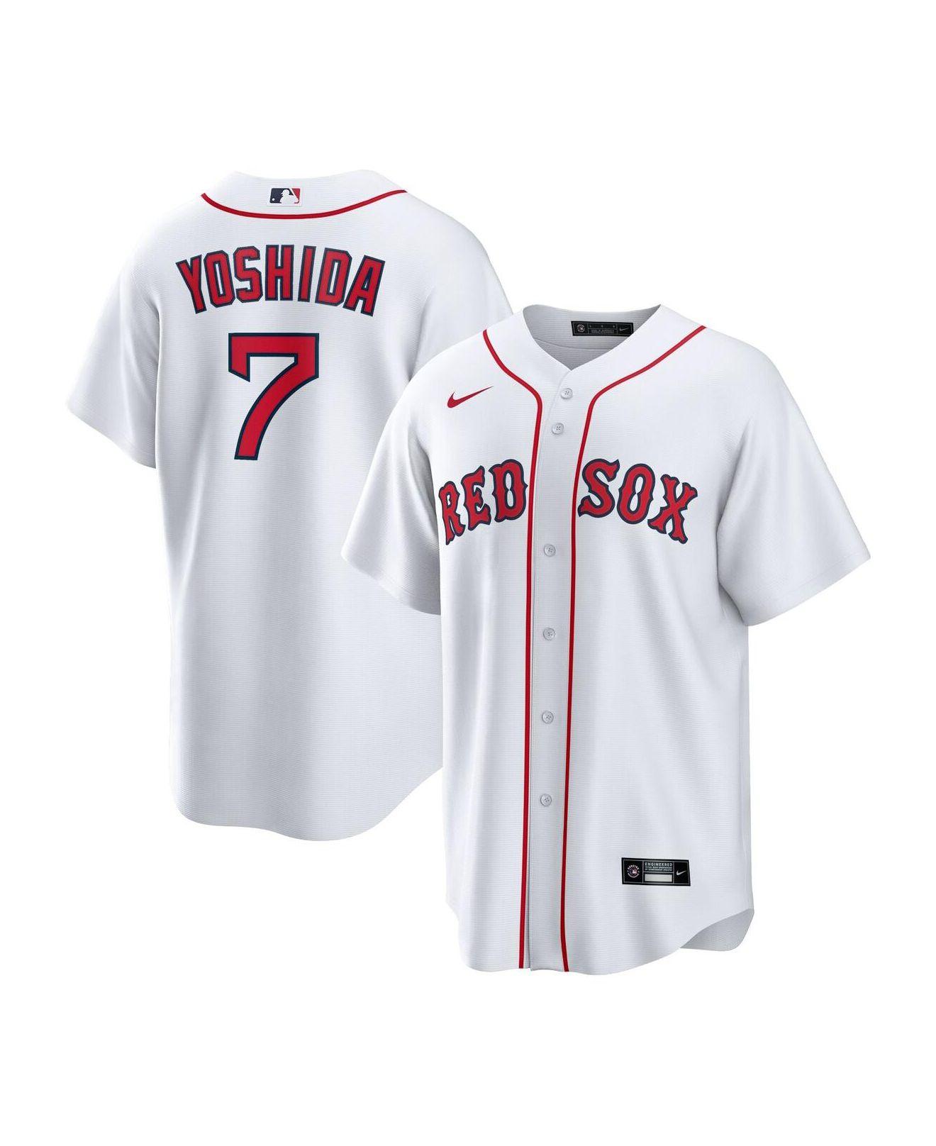 Nike Masataka Yoshida White Boston Red Sox Home Official Replica Player ...