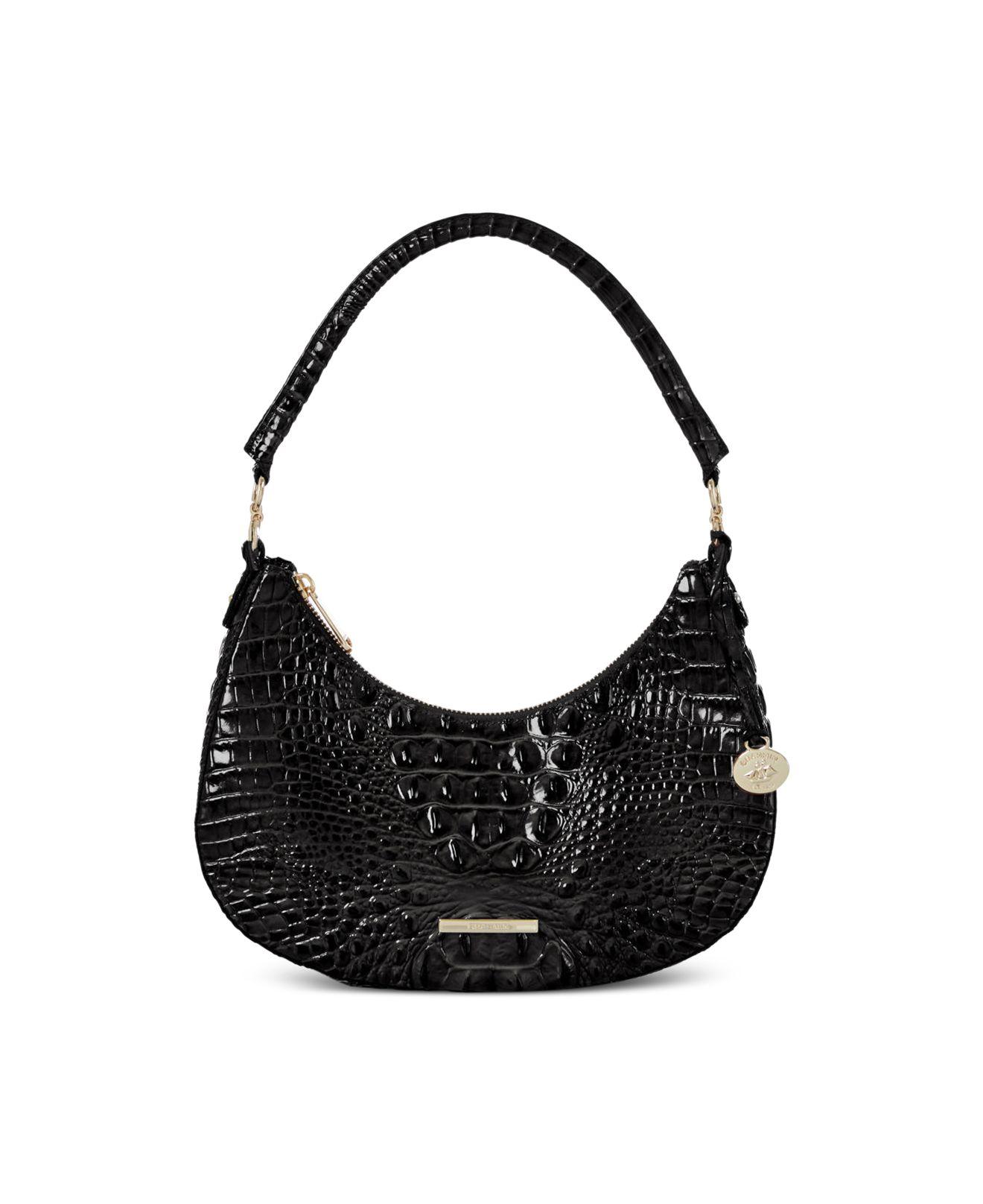 Brahmin Bekka Small Leather Shoulder Bag in Black Lyst
