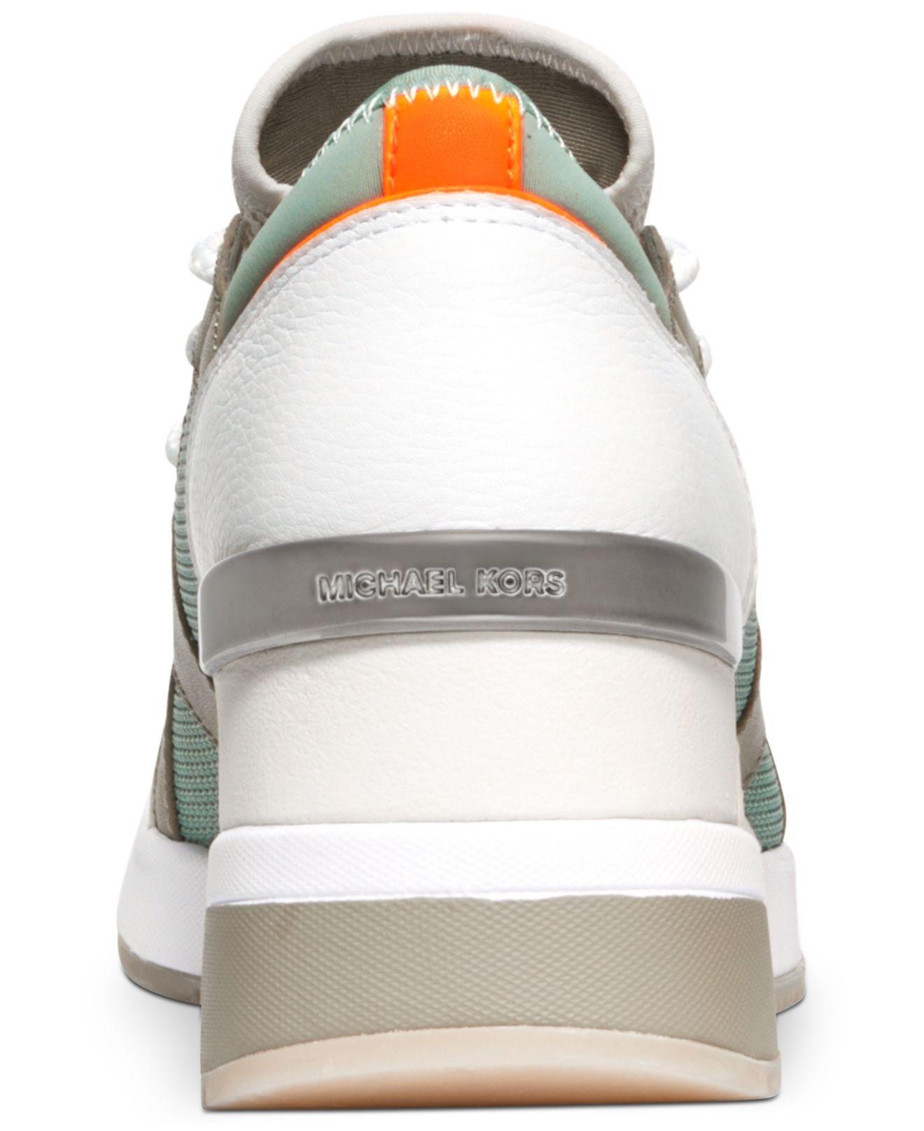 michael michael kors liv trainer signature logo sneakers
