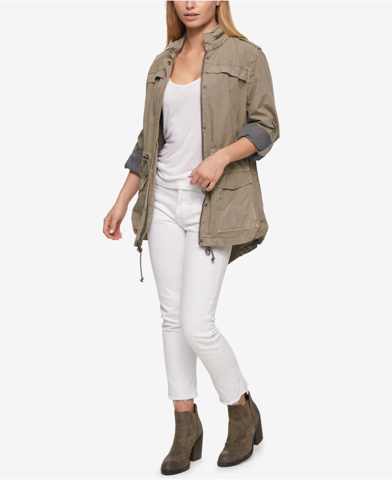 levi's utility jacket women's