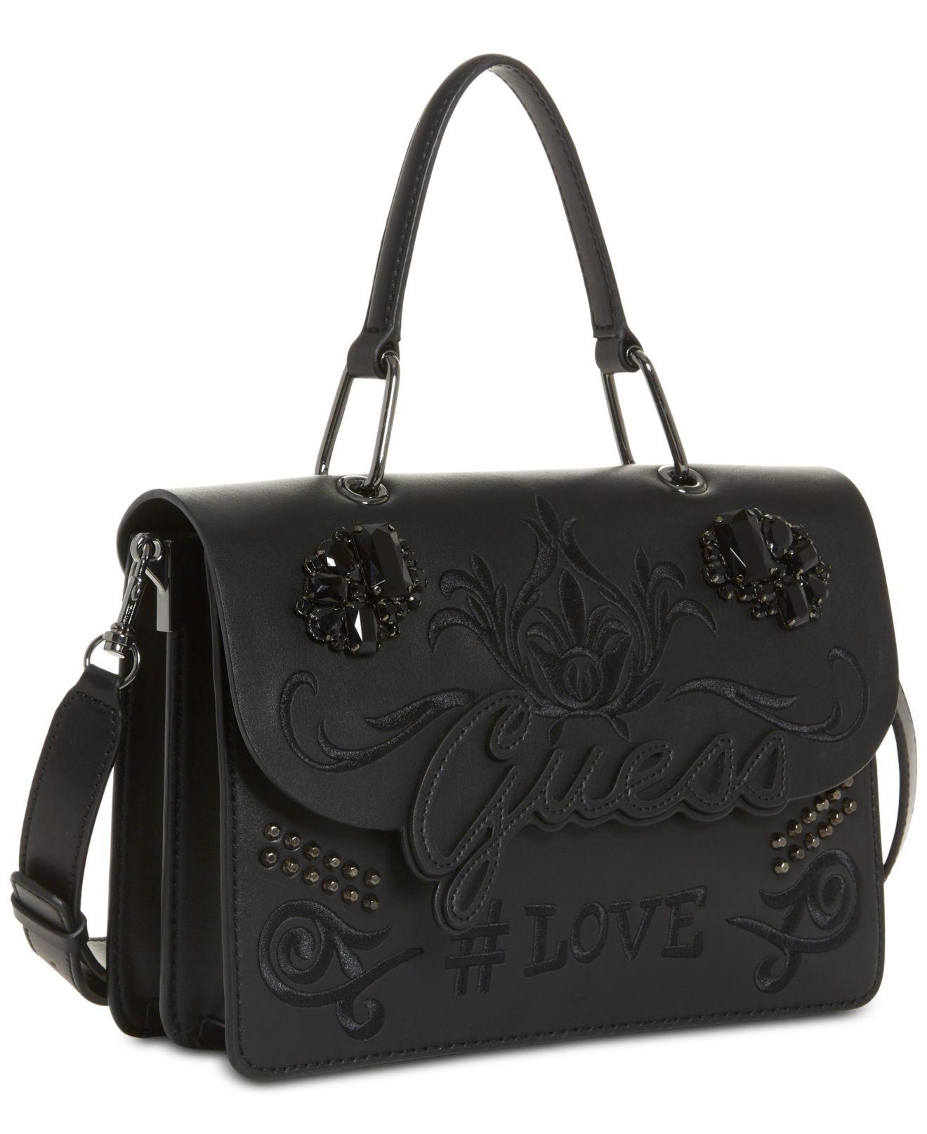 guess in love handbag