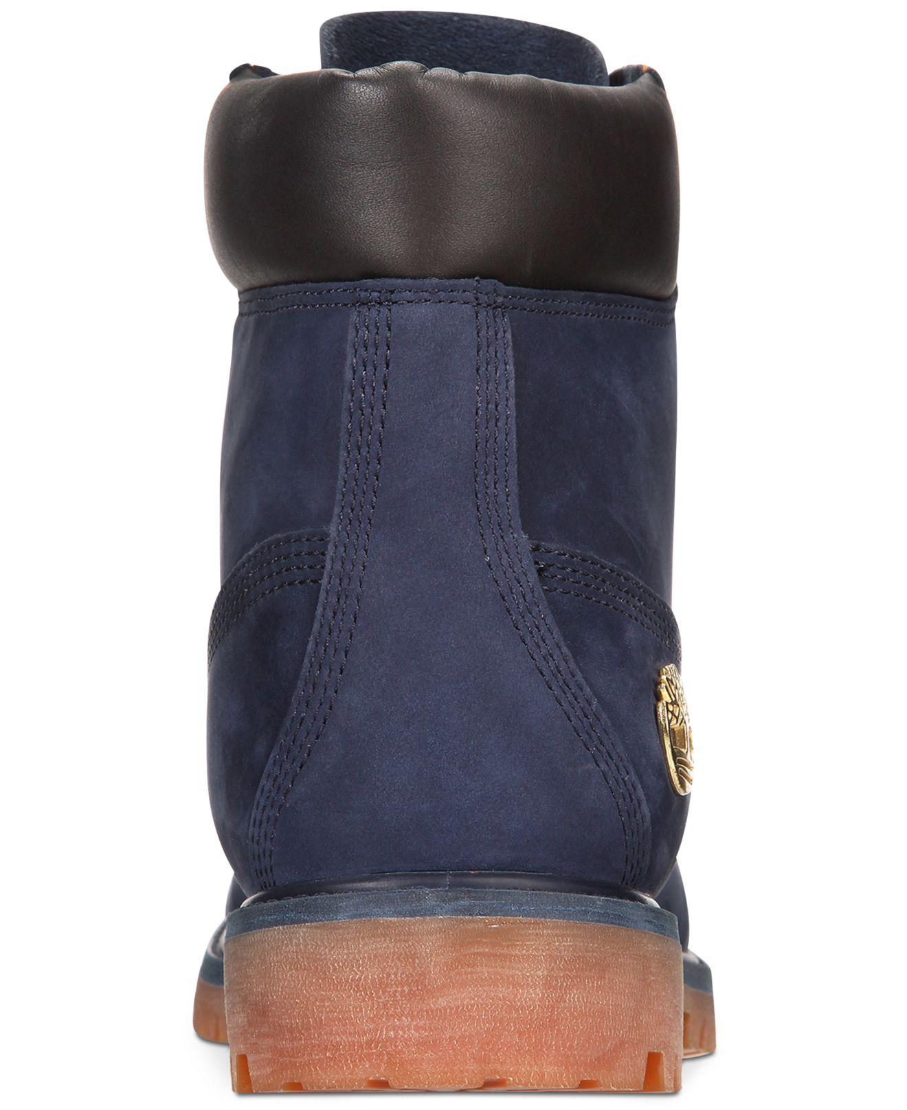 Bastante Asistencia Caligrafía Timberland Men's 6" Macy's Exclusive Boots in Blue for Men | Lyst