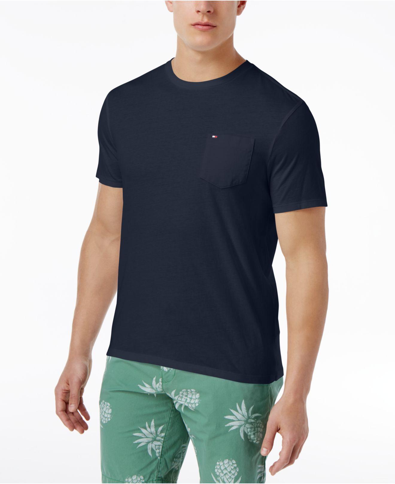 tommy crew neck t shirt