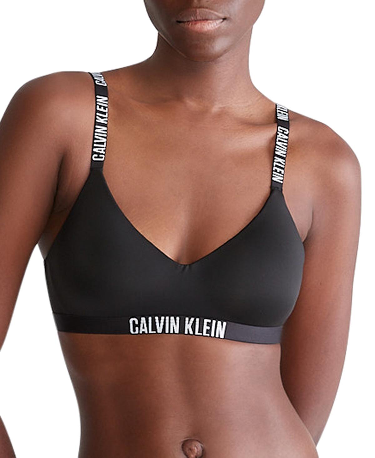 Calvin Klein Women's Intense Power Micro Lightly Lined Bralette QF7659 -  Macy's
