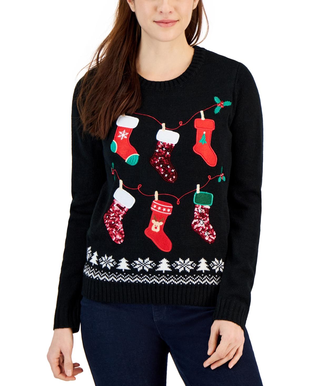 Karen scott christmas sweater cheap