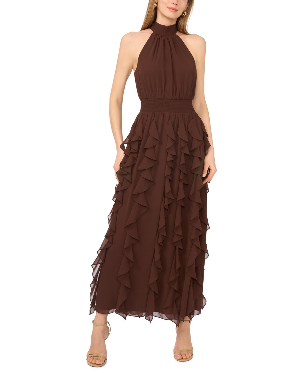 brown dress macys Women's Brown Midi Dresses