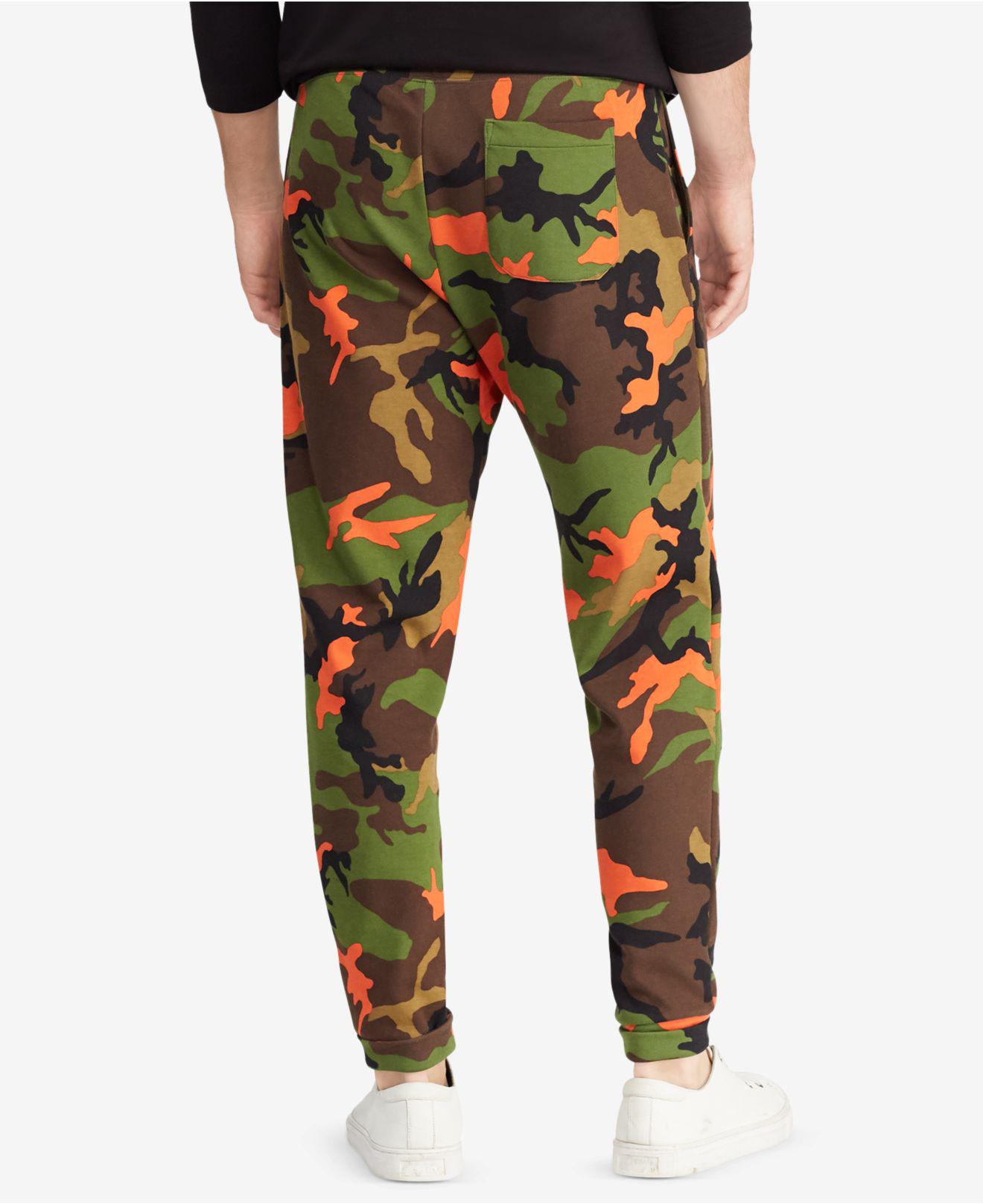 Polo Ralph Lauren Camouflage Performance Jogger Pants for Men | Lyst