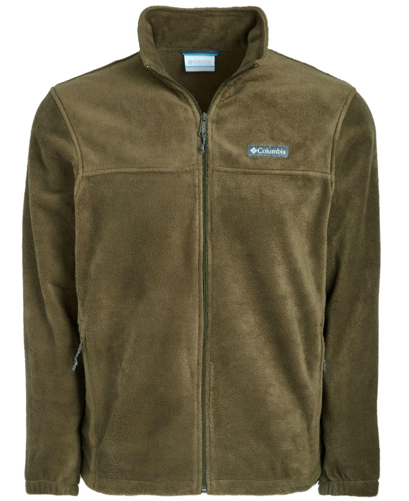 olive green columbia coat