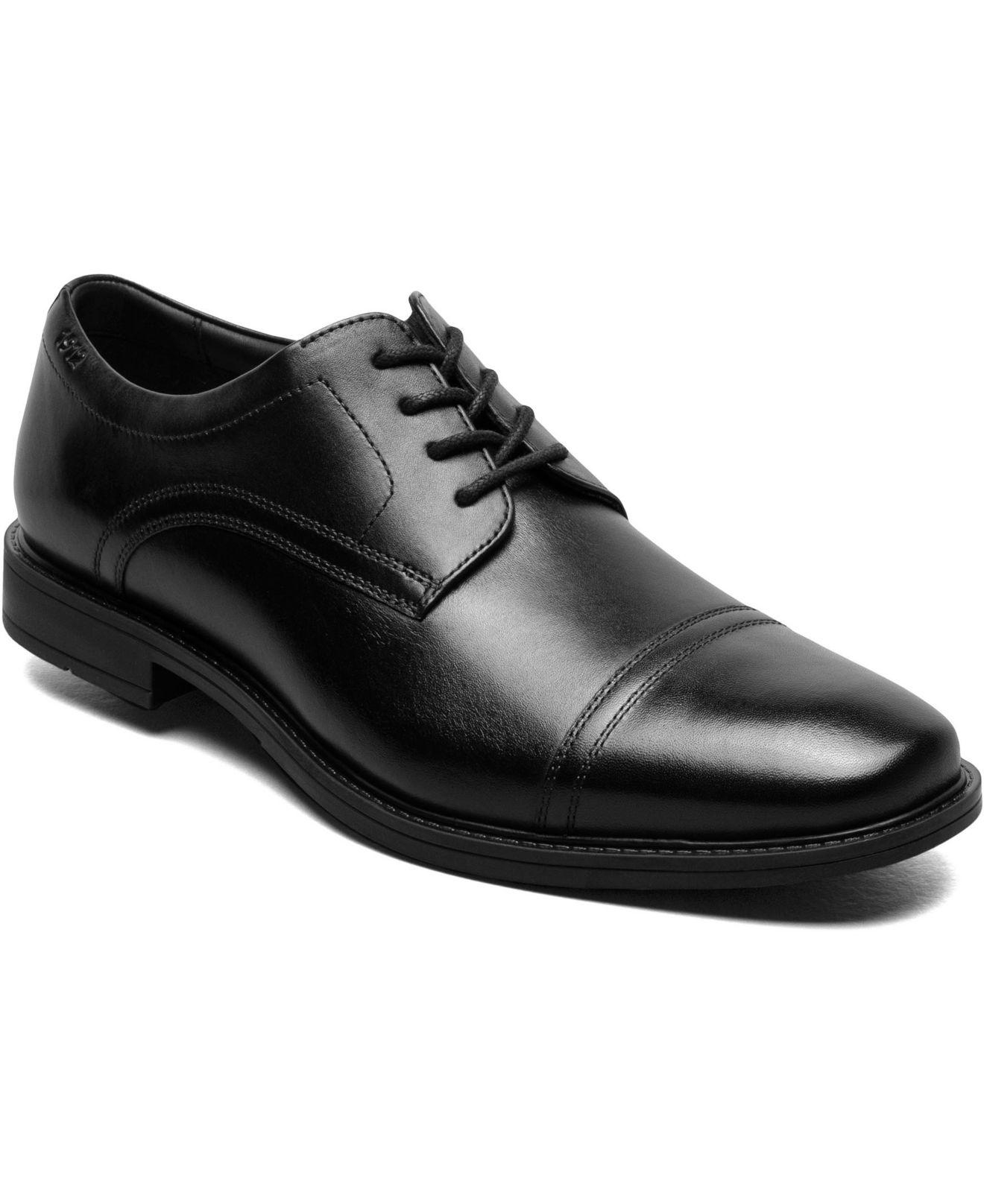 Nunn Bush Baxter Leather Cap Toe Oxford in Black for Men Lyst