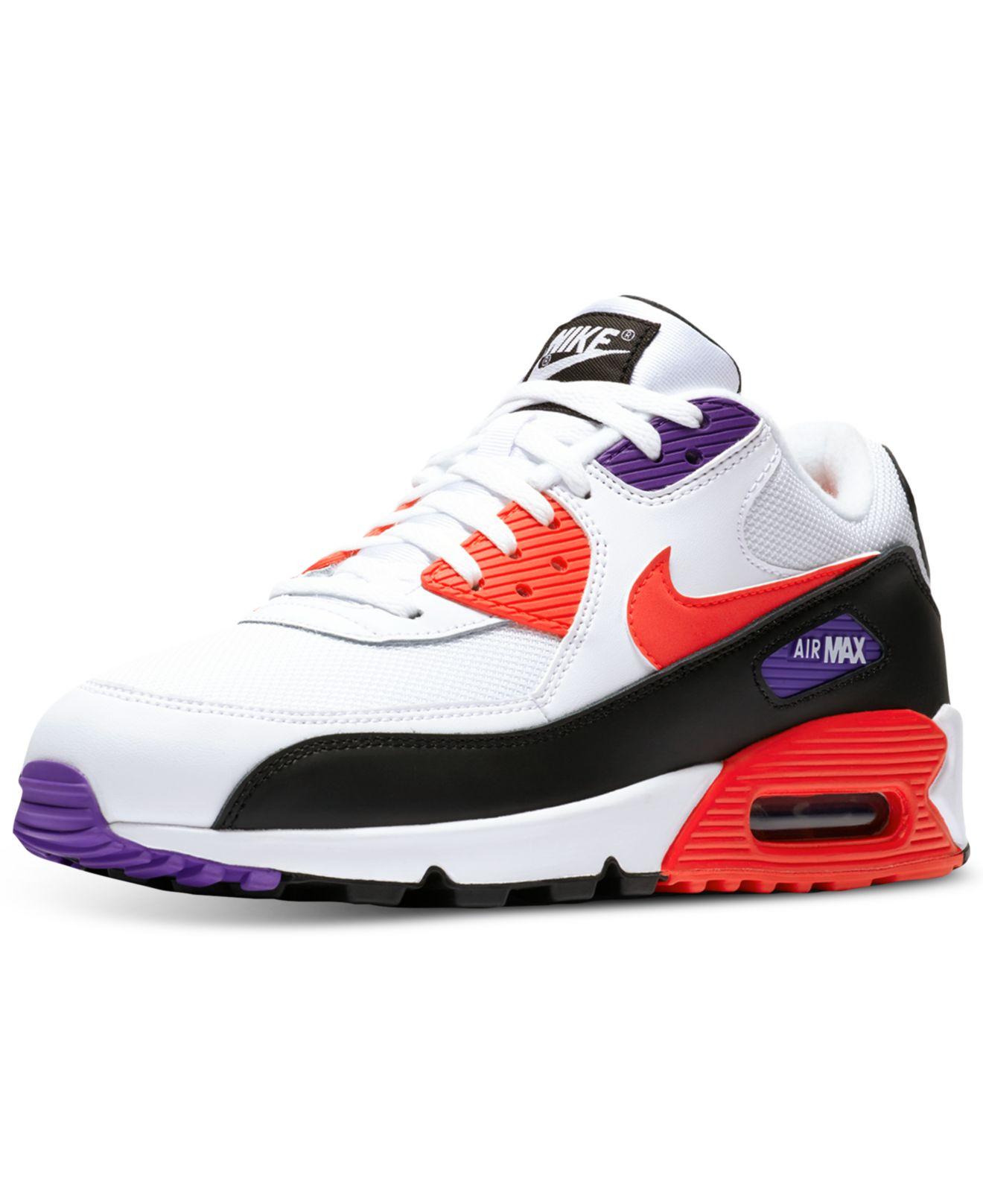 air max 90 essential white purple