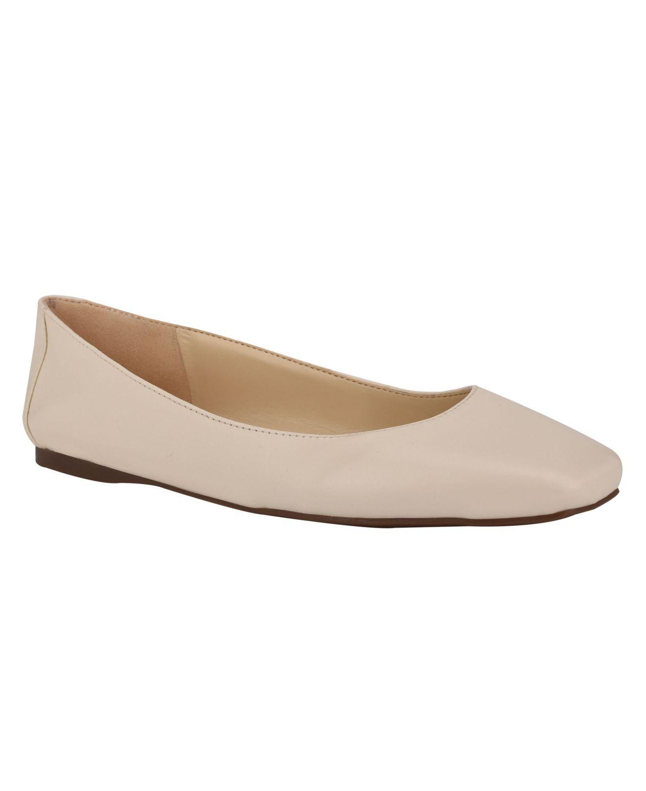 ballerina square toe flats