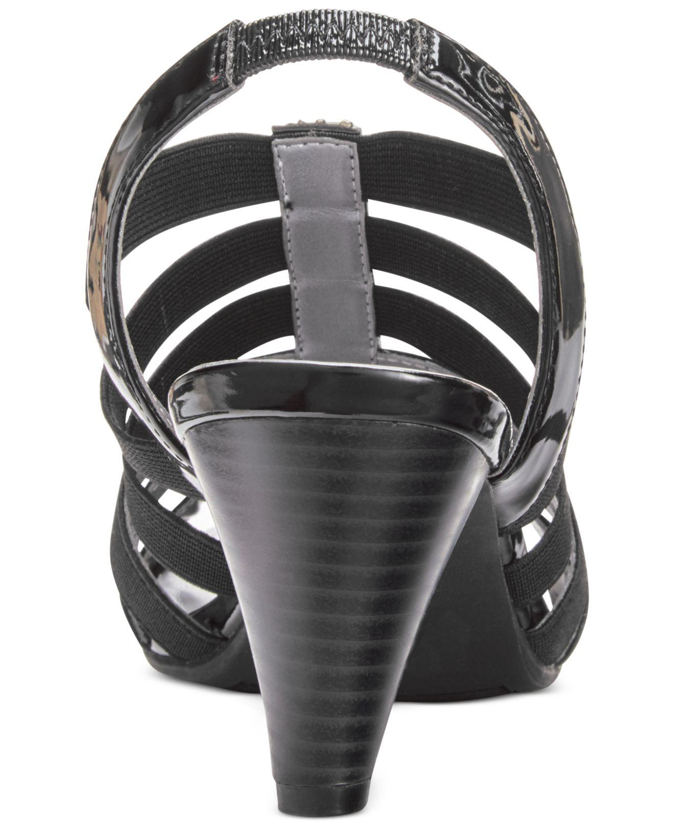 Karen Scott Neema Strappy Women/'s Black Sandals NEW